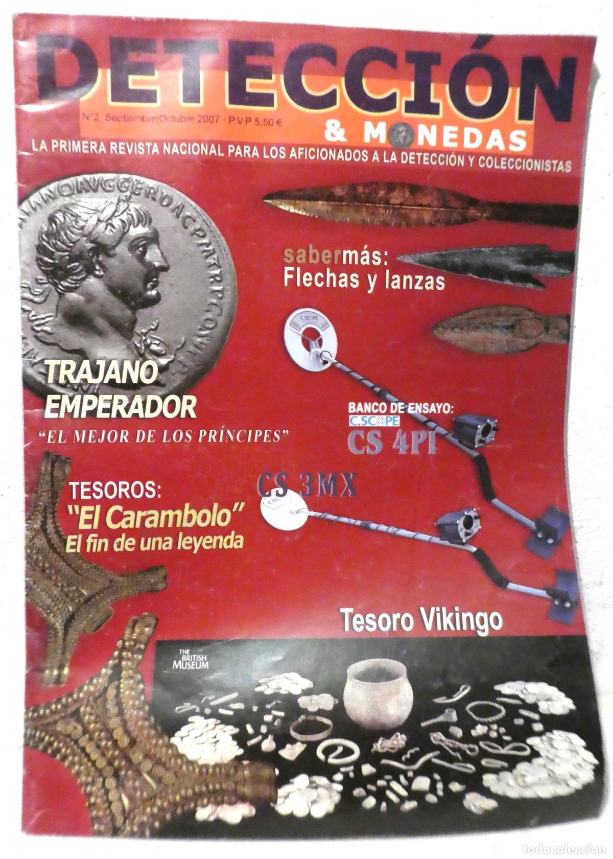 Cat&aacute;logos y libros de monedas: Revista Detecci&oacute;n n&ordm; 2 ,2007 - Foto 1
