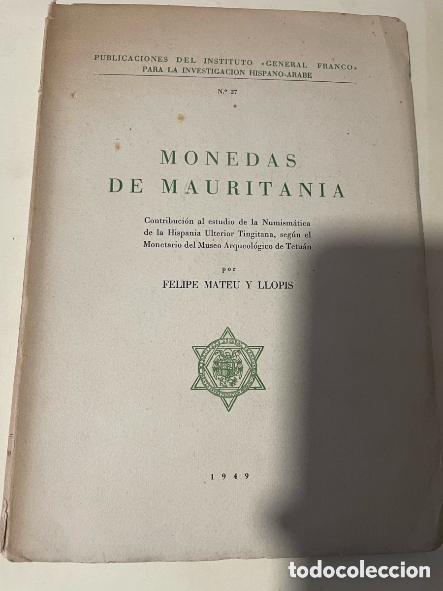 Cat&aacute;logos y libros de monedas: Monedas de Mauritania - Foto 1