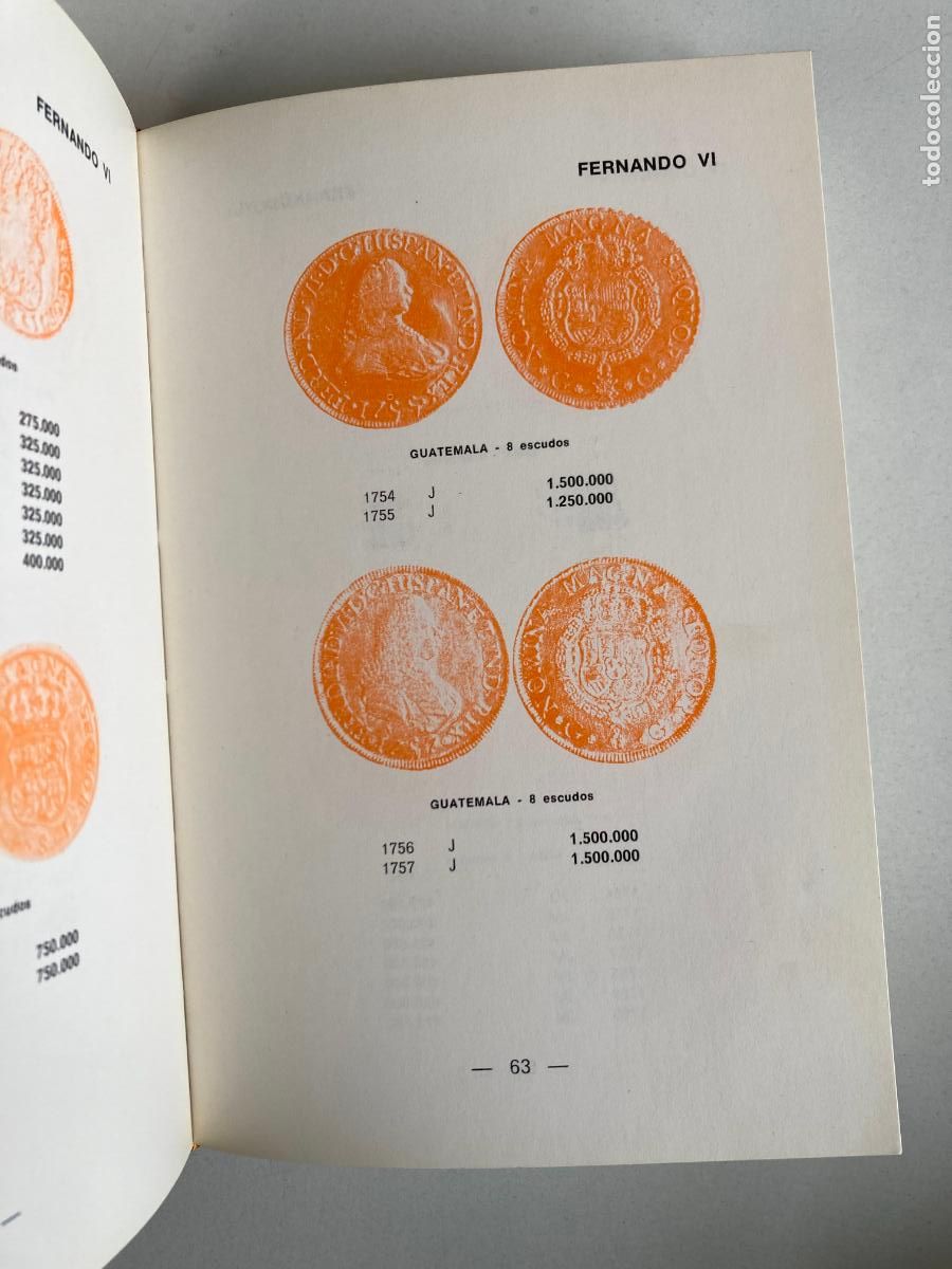 Cat&aacute;logos y libros de monedas: Catalogo de las monedas de oro Espa&ntilde;olas - Foto 2