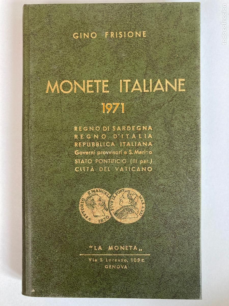 Cat&aacute;logos y libros de monedas: Catalogo de monedas, Monete Italiane - Foto 1
