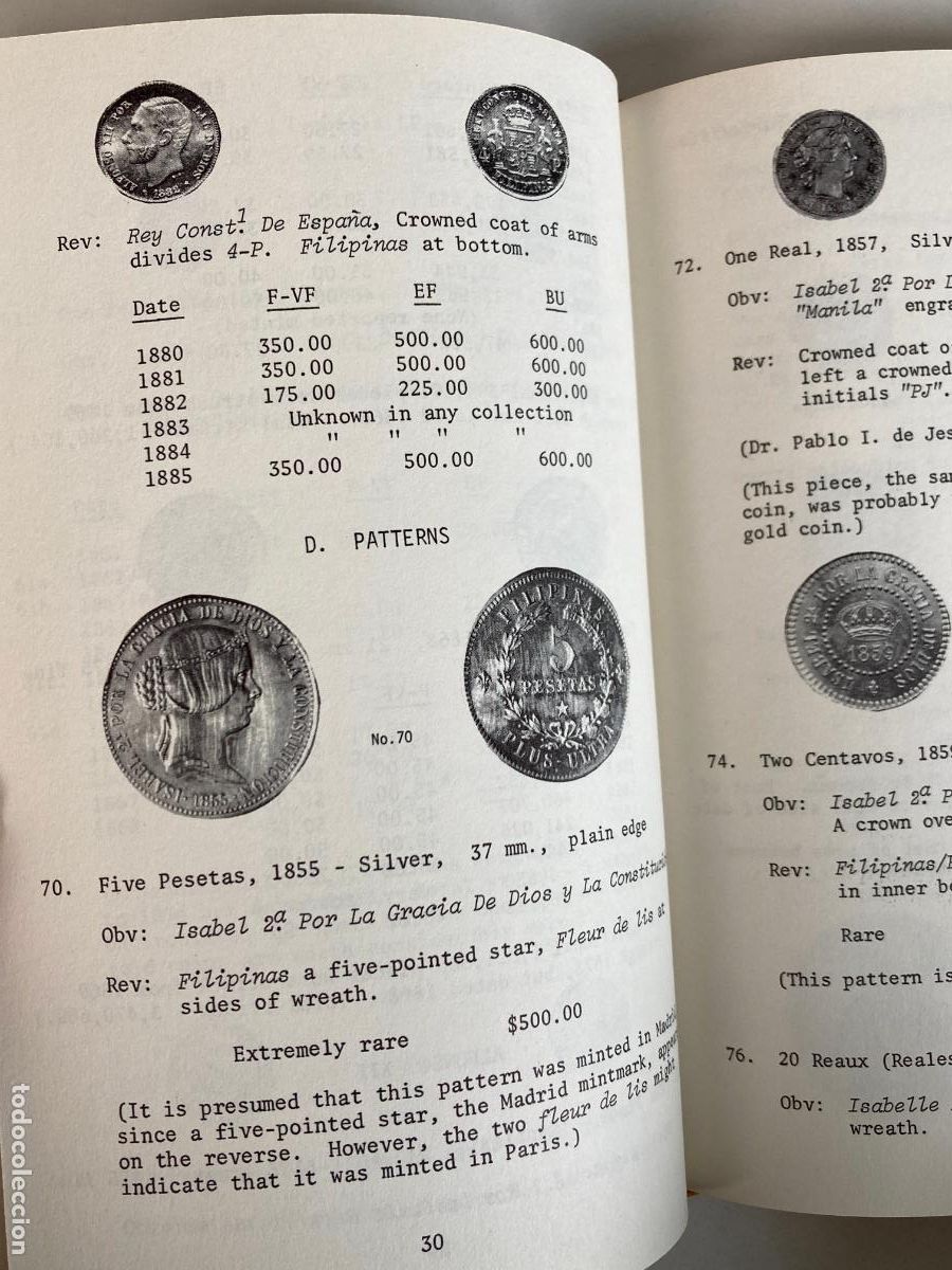 Cat&aacute;logos y libros de monedas: Catalogo de monedas y billetes, PHILIPPINES - Foto 2