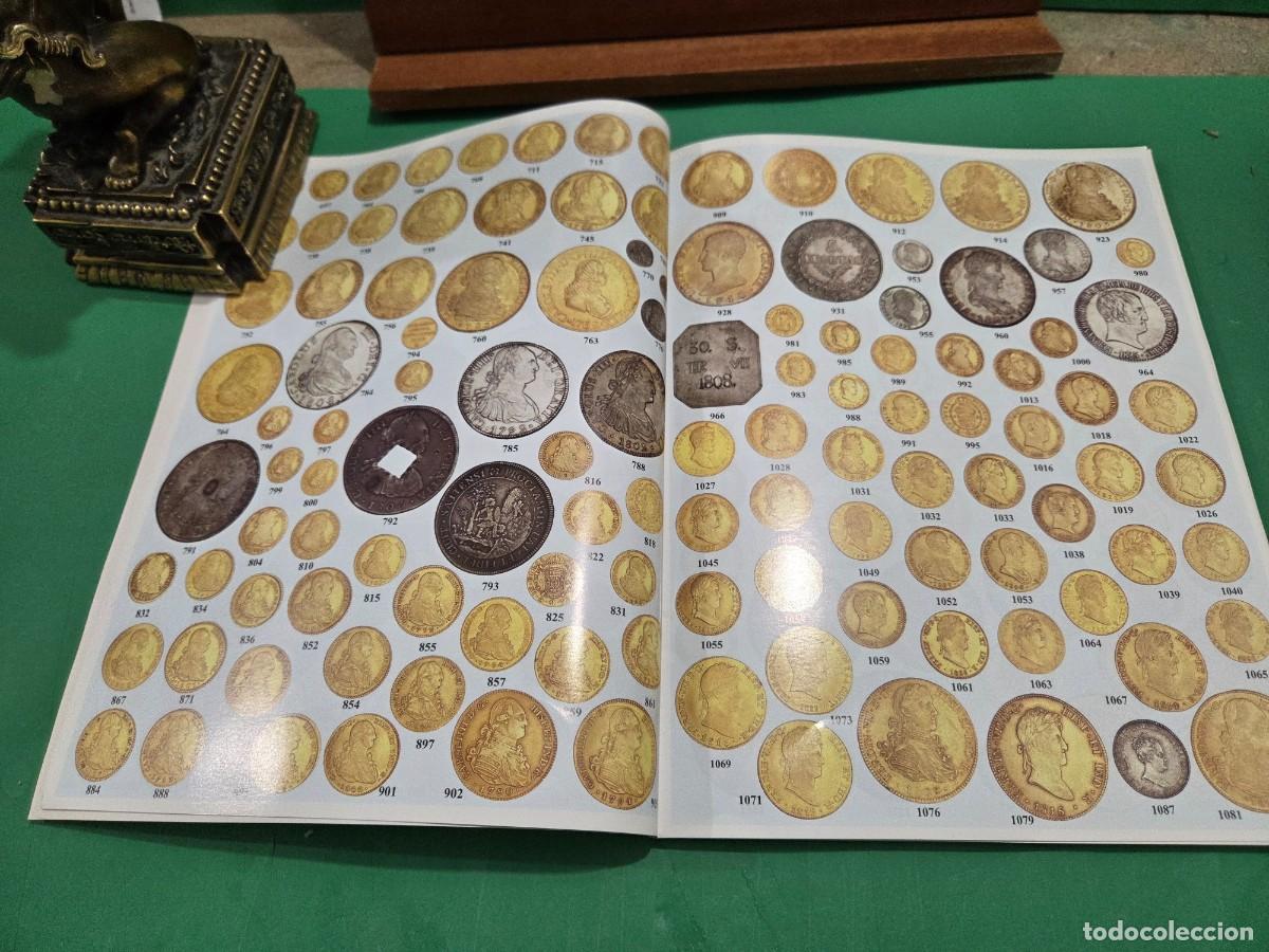 Cat&aacute;logos y libros de monedas: &rdquo;&rdquo;SUBASTA NUMISMATICA&rdquo;&rdquo;...AUREO...2001.... CAT&Aacute;LOGO.. - Foto 6