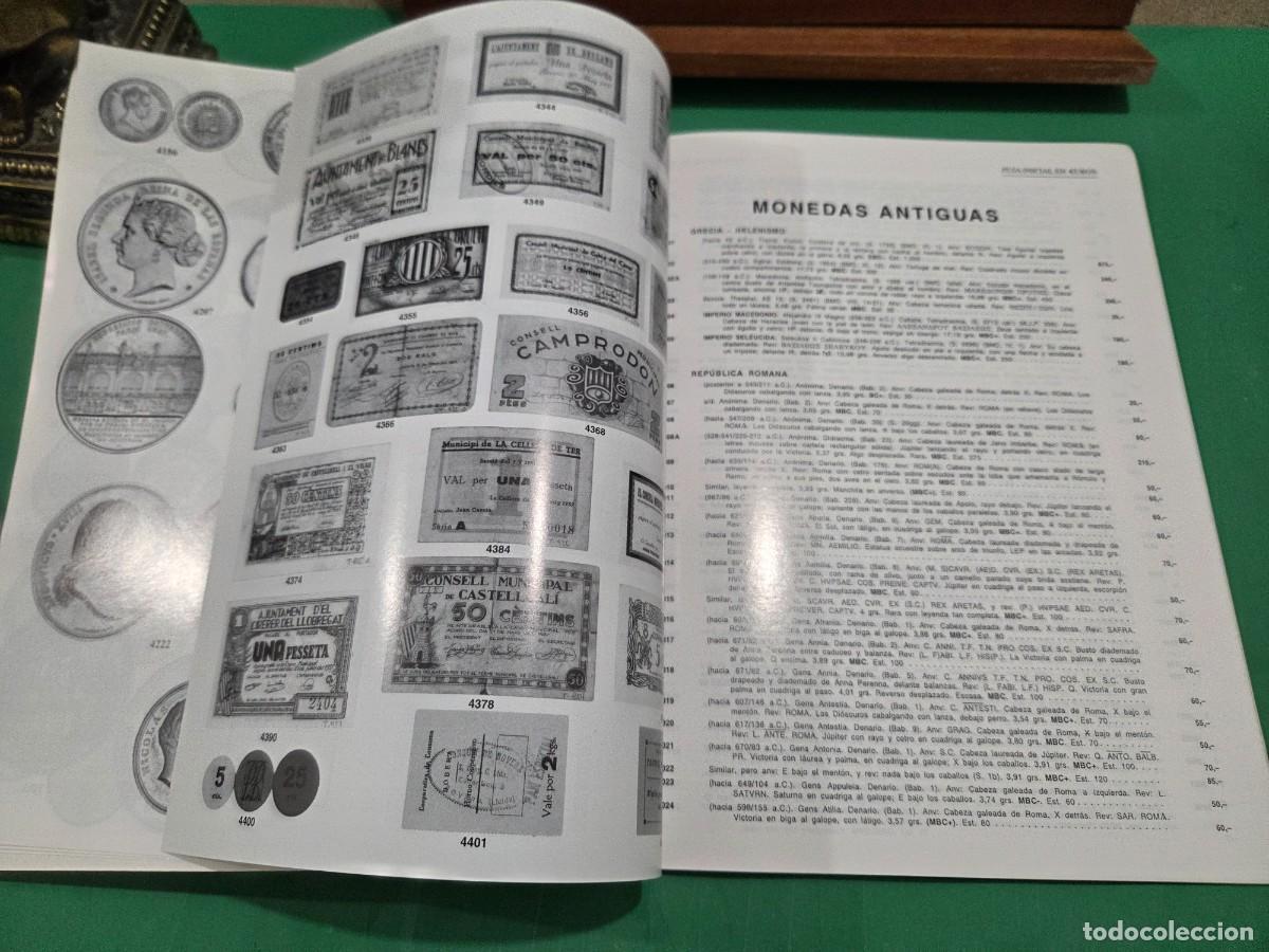 Cat&aacute;logos y libros de monedas: &rdquo;&rdquo;SUBASTA NUMISMATICA&rdquo;&rdquo;....AUREO...2001...CAT&Aacute;LOGO... - Foto 8