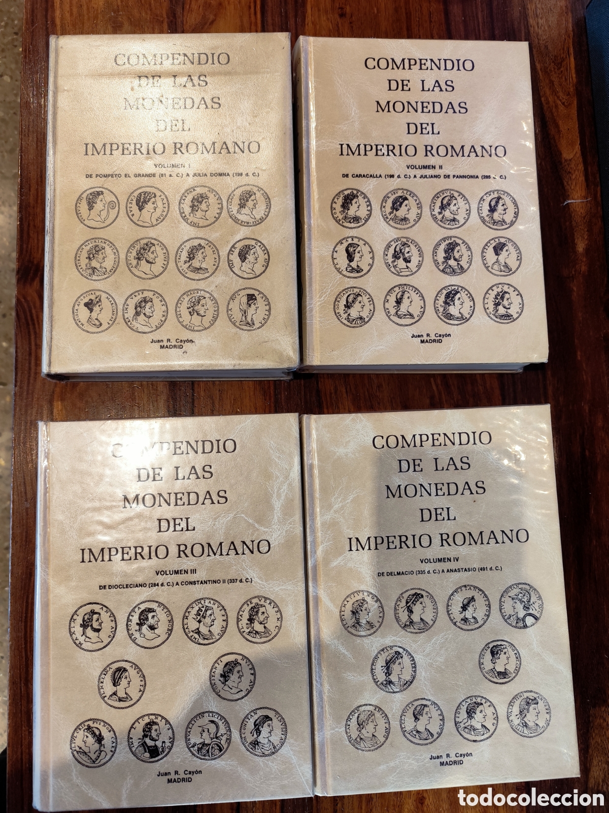 Cat&aacute;logos y libros de monedas: Compendio de las monedas del Imperio Romano. J. Cayon - Foto 4