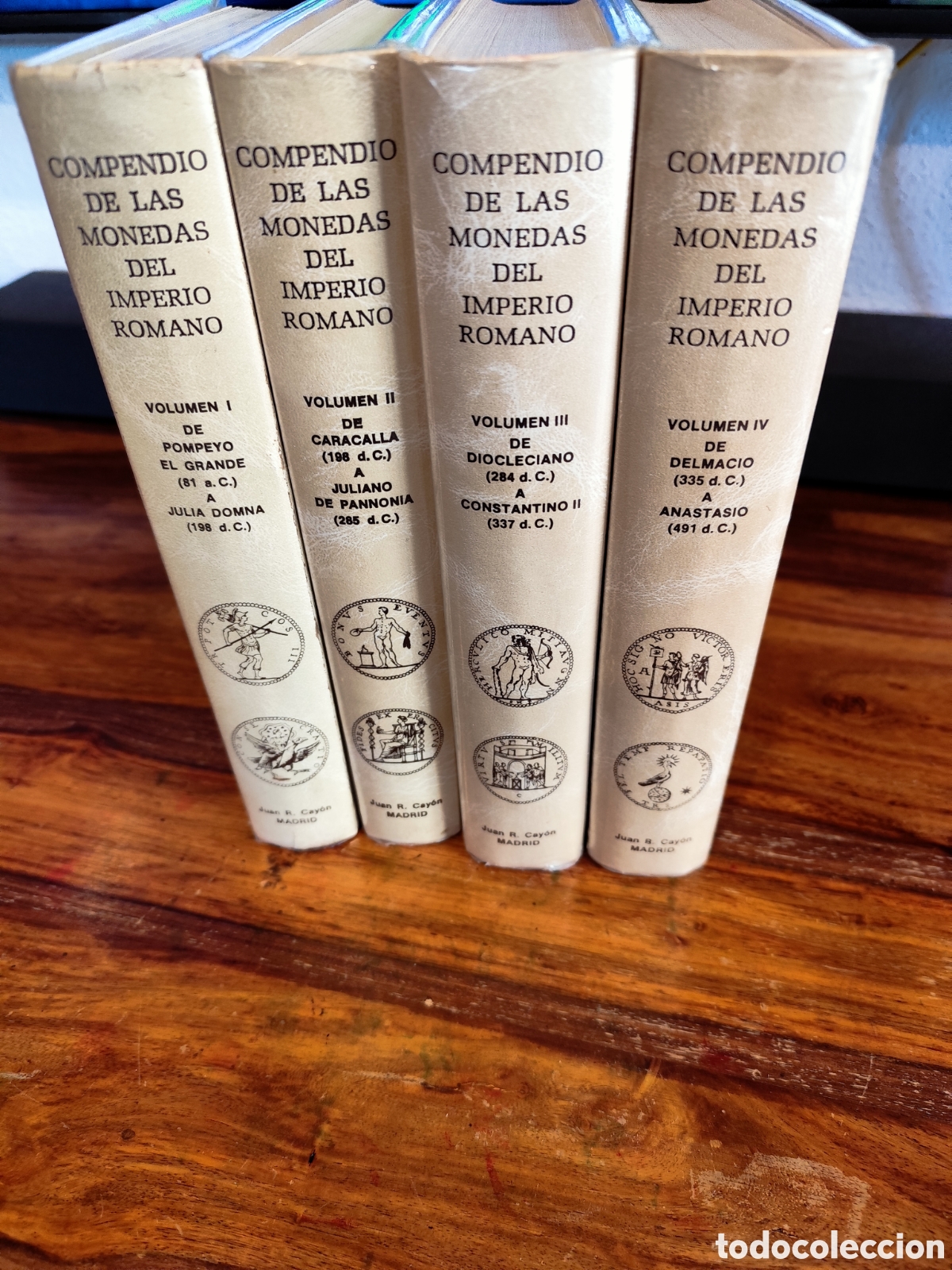Cat&aacute;logos y libros de monedas: Compendio de las monedas del Imperio Romano. J. Cayon - Foto 10