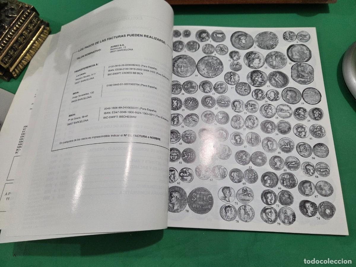 Cat&aacute;logos y libros de monedas: &rdquo;&rdquo;SUBASTA NUMISMATICA&rdquo;&rdquo;...&Aacute;UREO...2003... CAT&Aacute;LOGO... - Foto 5
