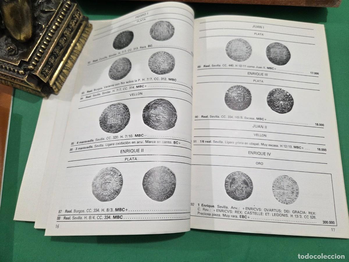 Cat&aacute;logos y libros de monedas: &rdquo;&rdquo;SUBASTA NUMISMATICA&rdquo;&rdquo;....INVIERNO 79...NUMINTER...1979...CAT&Aacute;LOGO.... - Foto 6