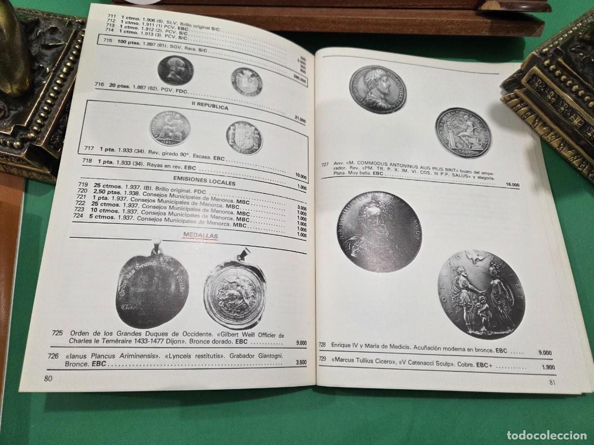 Cat&aacute;logos y libros de monedas: &rdquo;&rdquo;SUBASTA NUMISMATICA&rdquo;&rdquo;....INVIERNO 79...NUMINTER...1979...CAT&Aacute;LOGO.... - Foto 10
