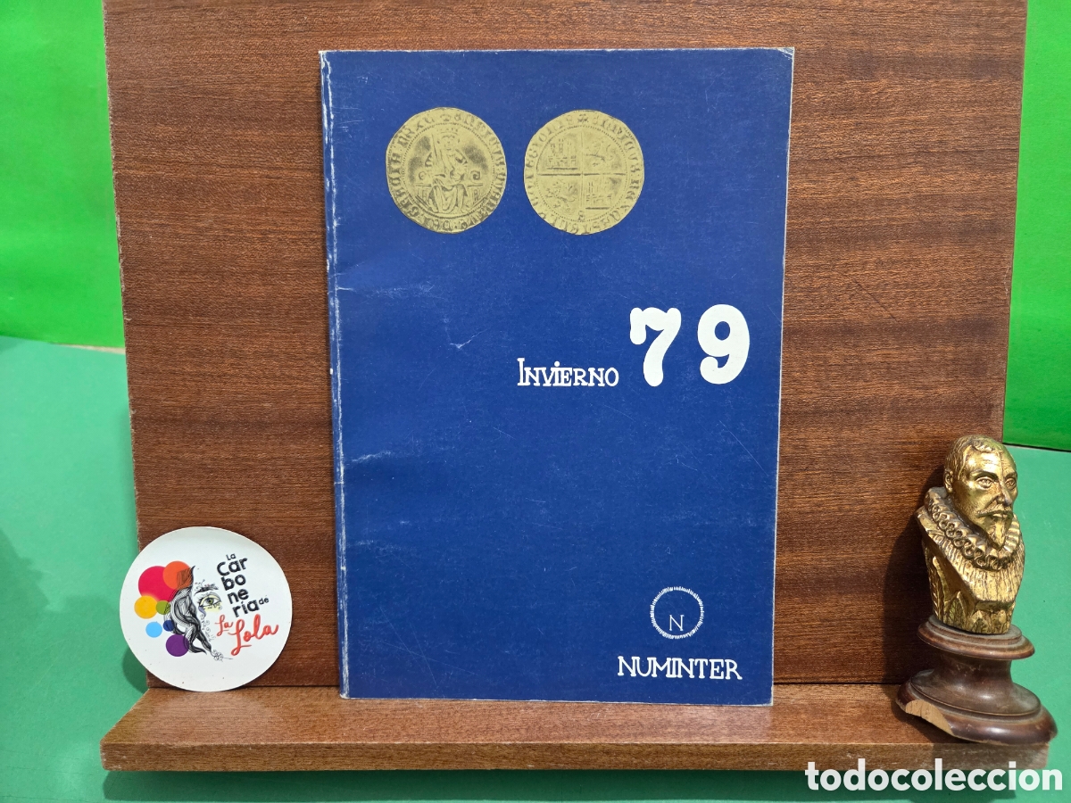 Cat&aacute;logos y libros de monedas: &rdquo;&rdquo;SUBASTA NUMISMATICA&rdquo;&rdquo;....INVIERNO 79...NUMINTER...1979...CAT&Aacute;LOGO.... - Foto 1