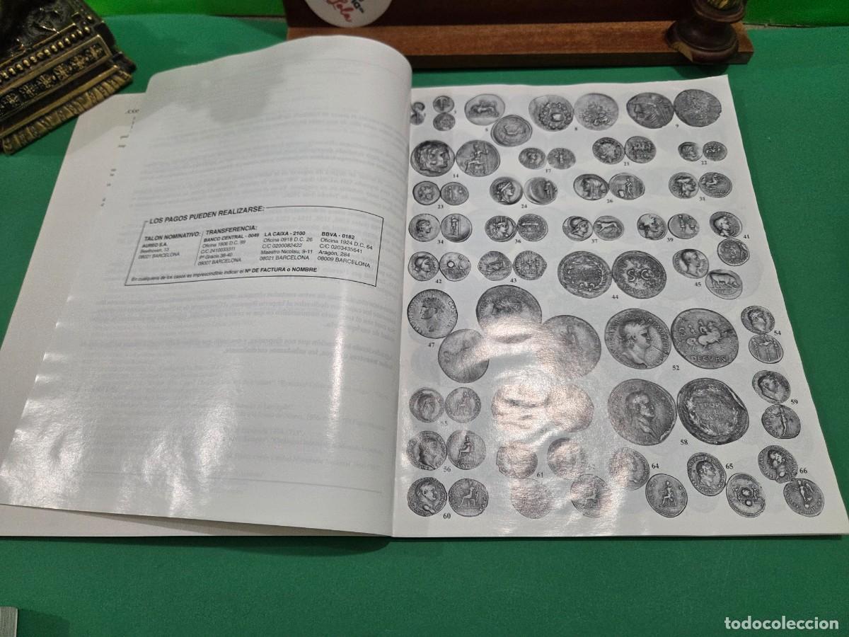 Cat&aacute;logos y libros de monedas: &rdquo;&rdquo;SUBASTA NUMISMATICA&rdquo;&rdquo;...AUREO...2002...CAT&Aacute;LOGO... - Foto 4