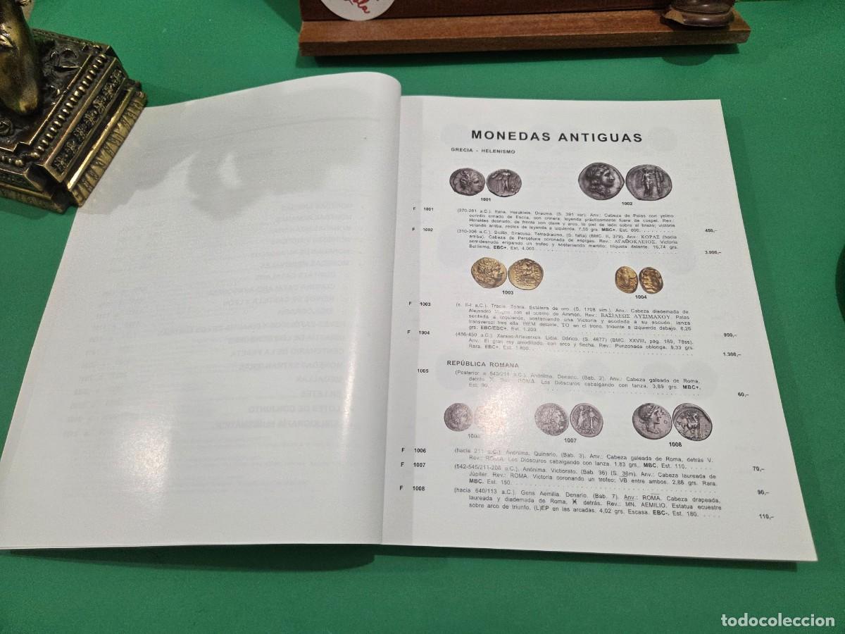Cat&aacute;logos y libros de monedas: CAT&Aacute;LOGO...&rdquo;&rdquo;SUBASTA NUMISMATICA&rdquo;&rdquo;...AUREO & CALIC&Oacute;...2008... - Foto 5