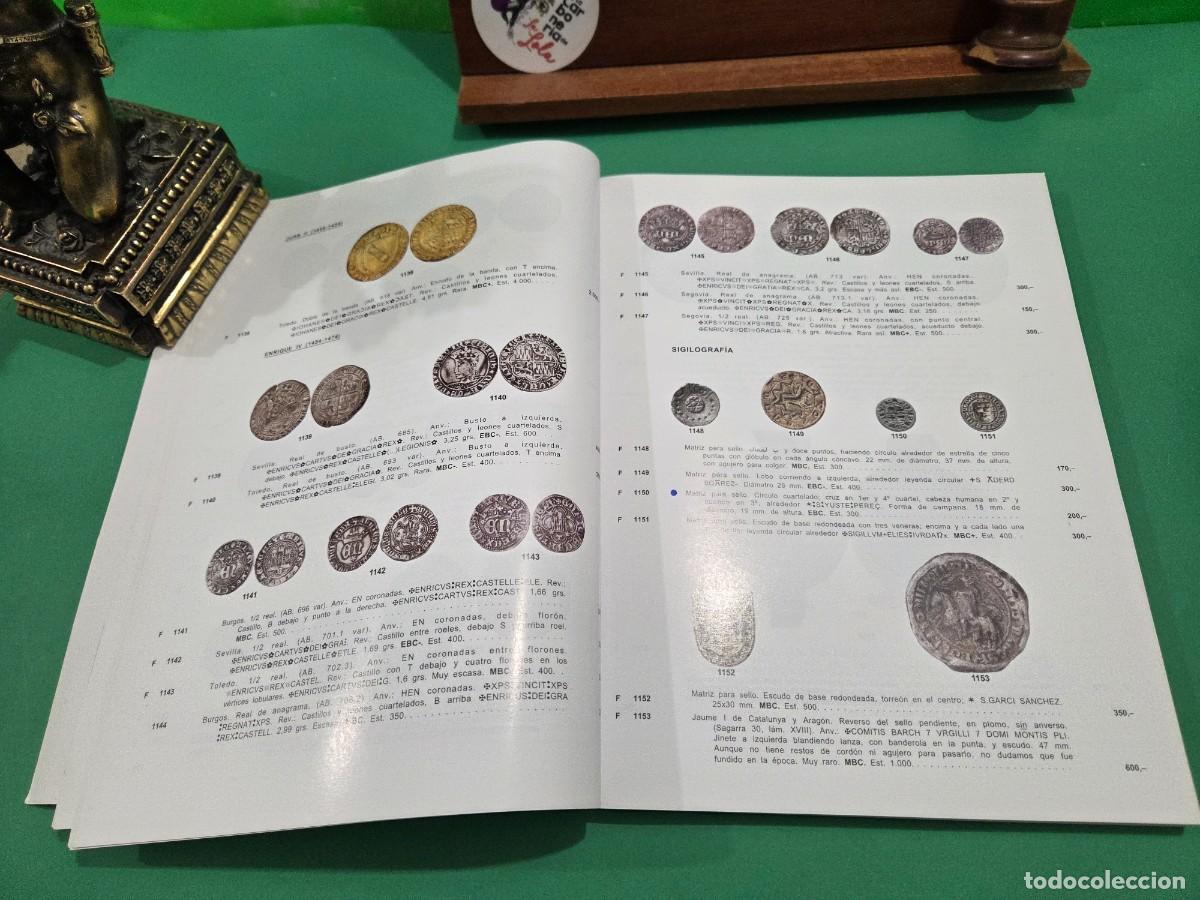 Cat&aacute;logos y libros de monedas: CAT&Aacute;LOGO...&rdquo;&rdquo;SUBASTA NUMISMATICA&rdquo;&rdquo;...AUREO & CALIC&Oacute;...2008... - Foto 6
