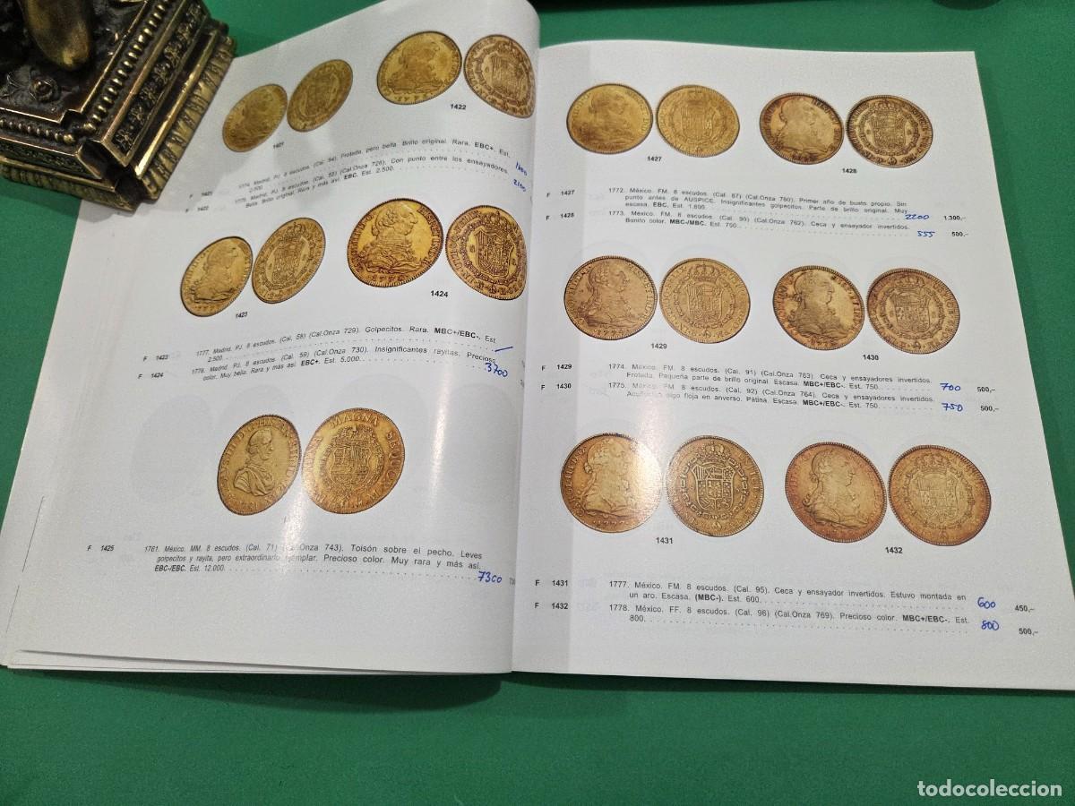 Cat&aacute;logos y libros de monedas: CAT&Aacute;LOGO...&rdquo;&rdquo;SUBASTA NUMISMATICA&rdquo;&rdquo;...AUREO & CALIC&Oacute;...2008... - Foto 8