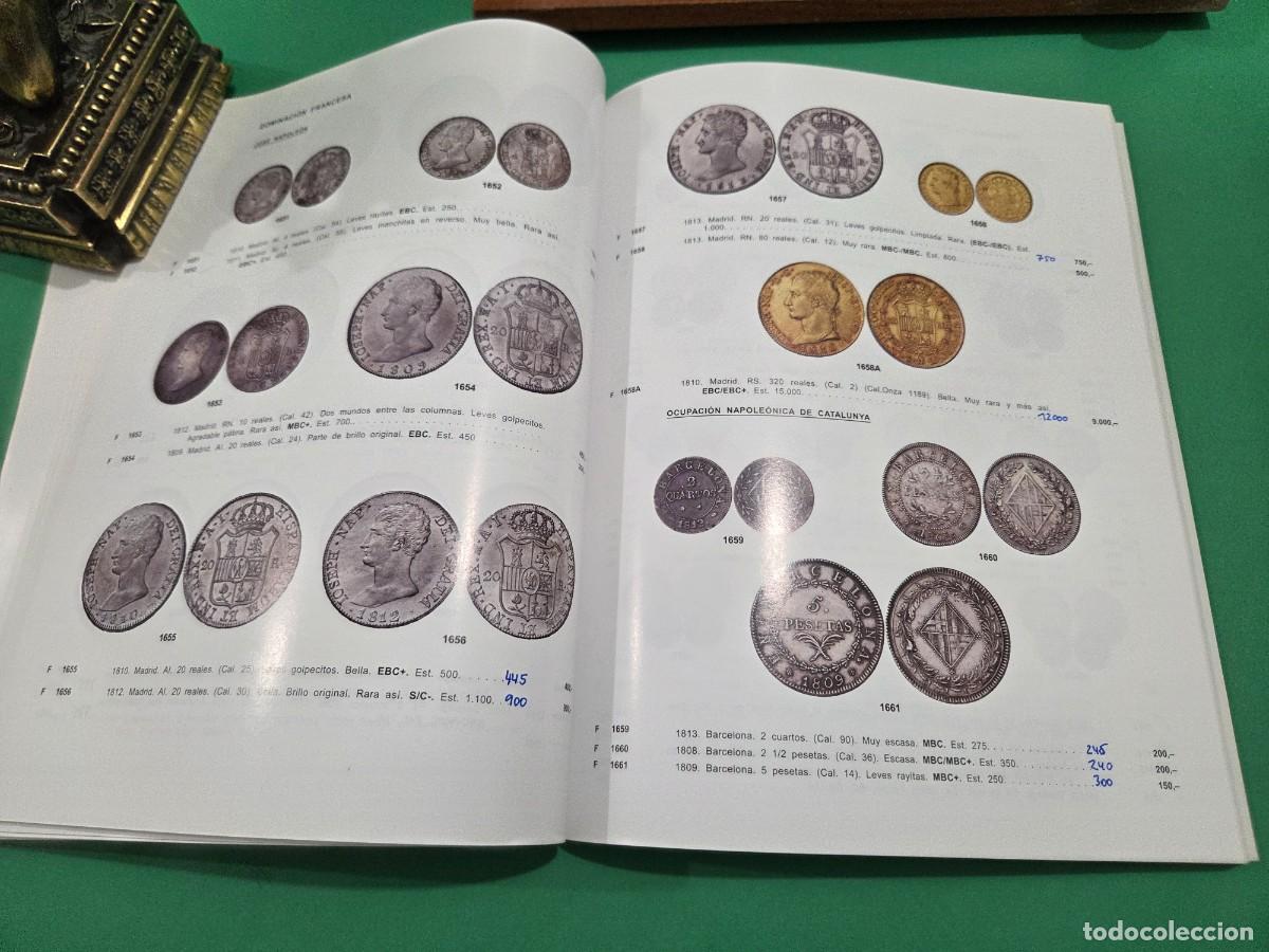 Cat&aacute;logos y libros de monedas: CAT&Aacute;LOGO...&rdquo;&rdquo;SUBASTA NUMISMATICA&rdquo;&rdquo;...AUREO & CALIC&Oacute;...2008... - Foto 9