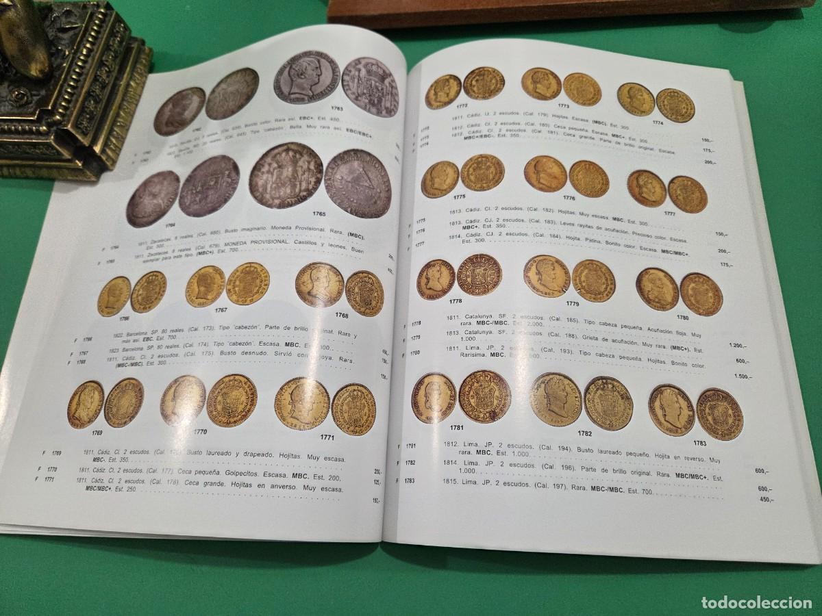 Cat&aacute;logos y libros de monedas: CAT&Aacute;LOGO...&rdquo;&rdquo;SUBASTA NUMISMATICA&rdquo;&rdquo;...AUREO & CALIC&Oacute;...2008... - Foto 10