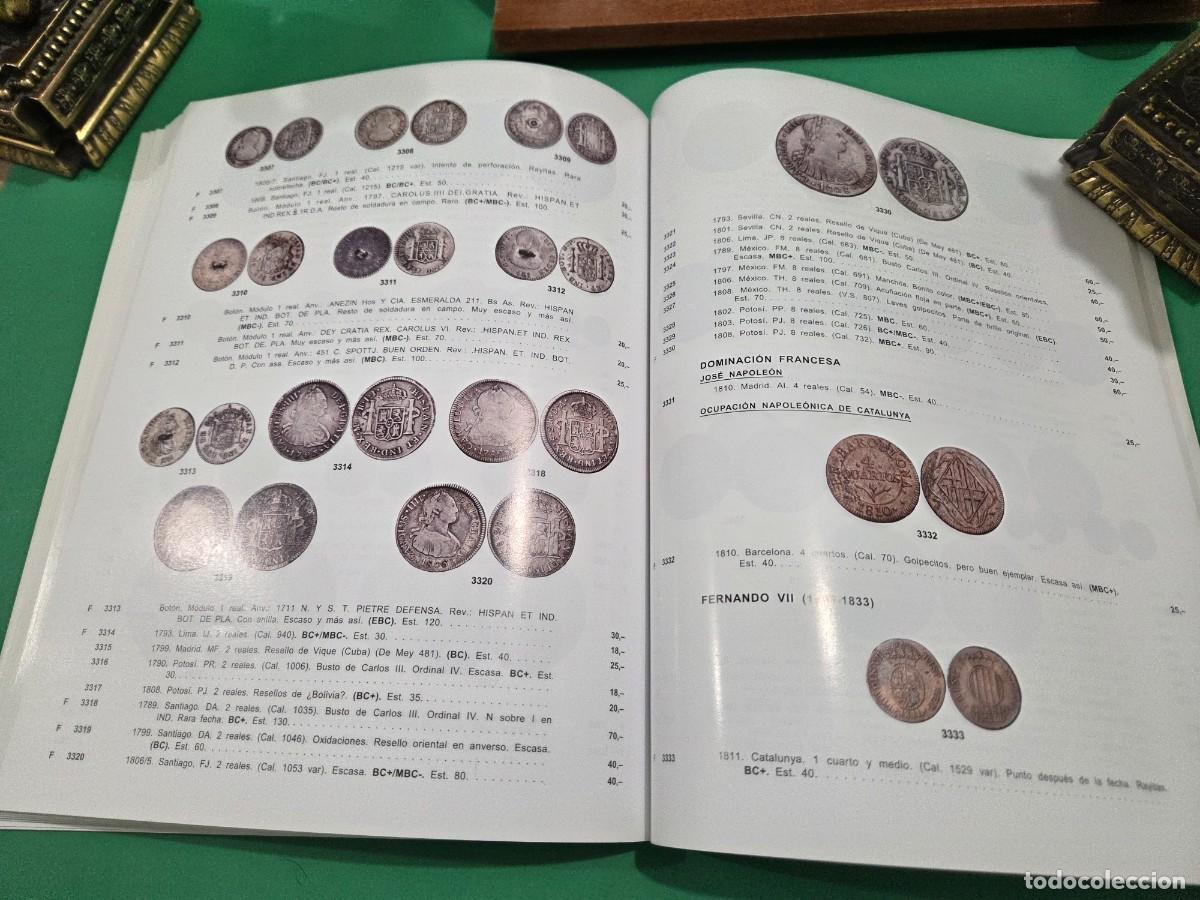 Cat&aacute;logos y libros de monedas: CAT&Aacute;LOGO...&rdquo;&rdquo;SUBASTA NUMISMATICA&rdquo;&rdquo;...AUREO & CALIC&Oacute;...2008... - Foto 12