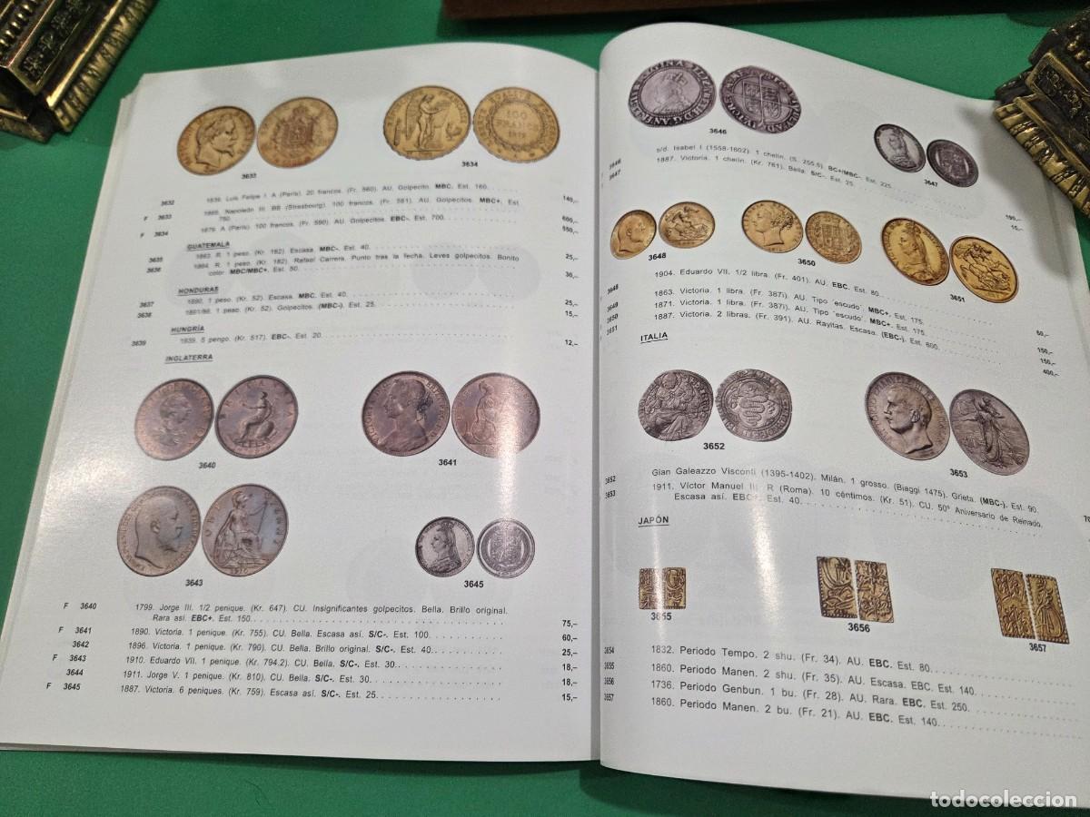 Cat&aacute;logos y libros de monedas: CAT&Aacute;LOGO...&rdquo;&rdquo;SUBASTA NUMISMATICA&rdquo;&rdquo;...AUREO & CALIC&Oacute;...2008... - Foto 13