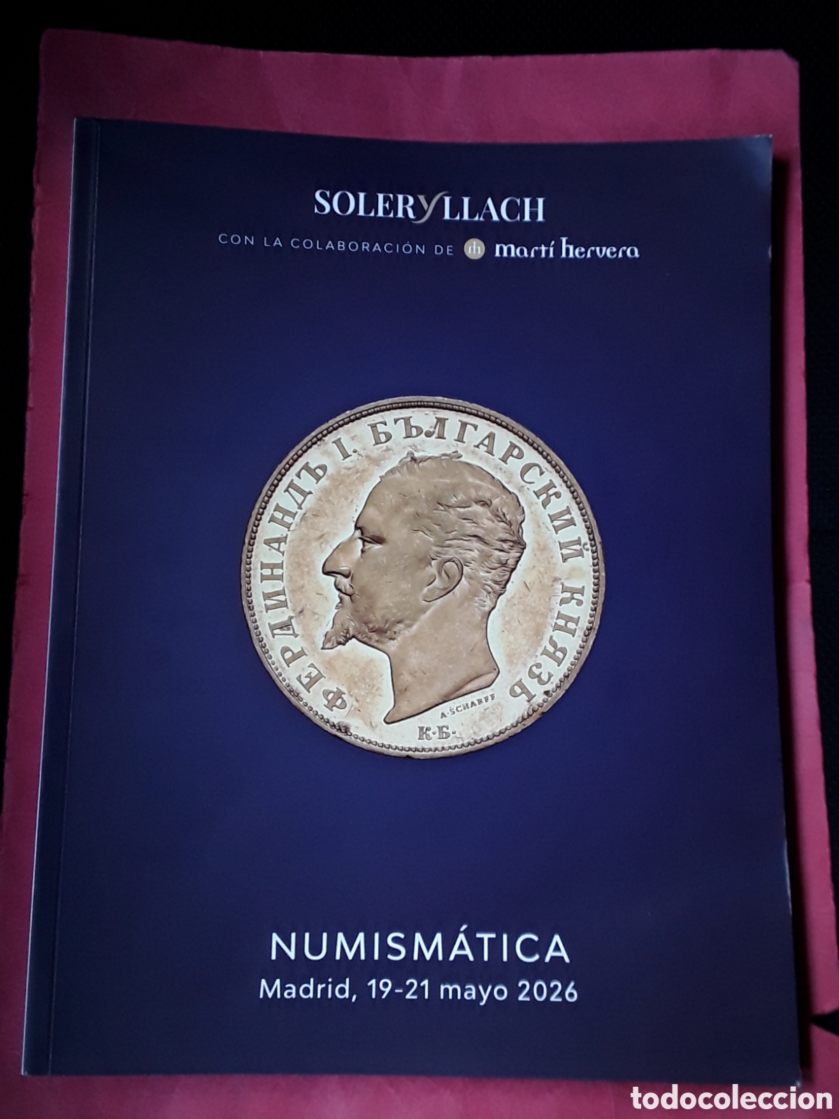 Cat&aacute;logos y libros de monedas: CATALOGO SUBASTA SOLER Y LLACH. MAYO 2026 - Foto 1