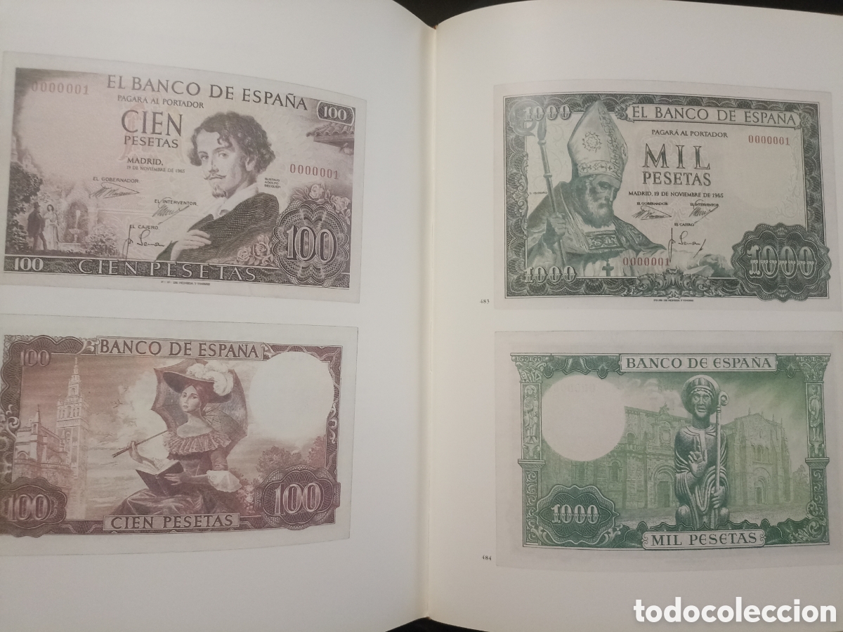 Cat&aacute;logos y libros de monedas: Los billetes del Banco de Espa&ntilde;a - Foto 4
