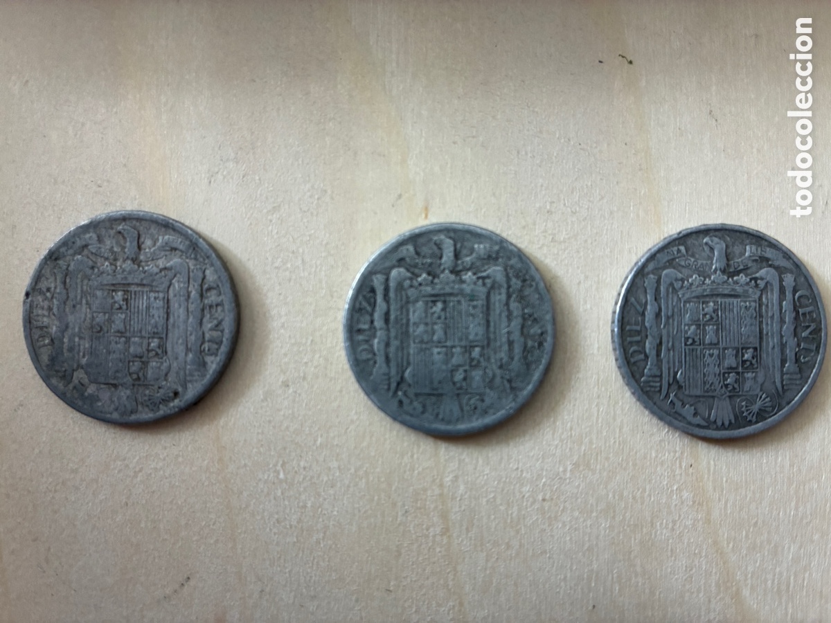 Cat&aacute;logos y Libros de Monedas: 10 c&eacute;ntimos de la &eacute;poca de Franco