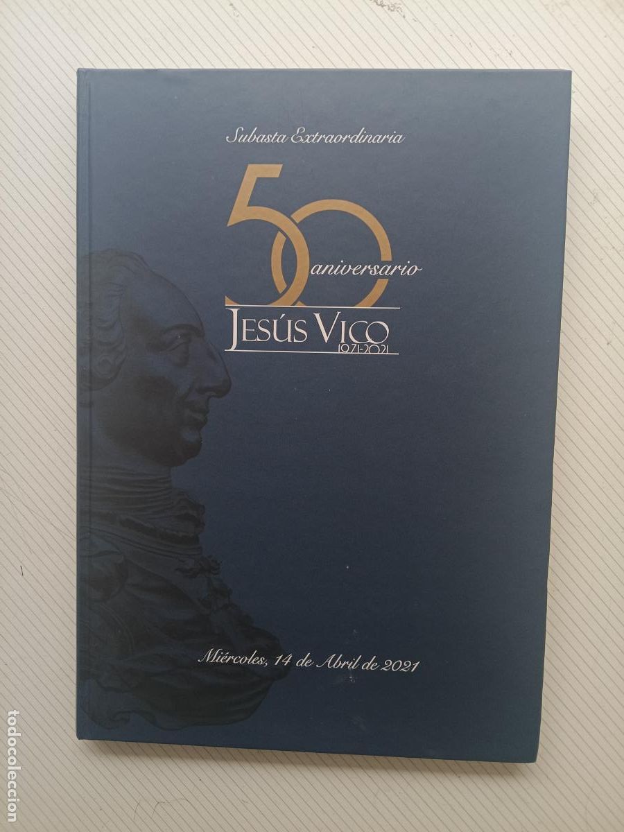Cat&aacute;logos y Libros de Monedas: Jes&uacute;s Vico 2021. Cat&aacute;logo de subasta, tapas duras