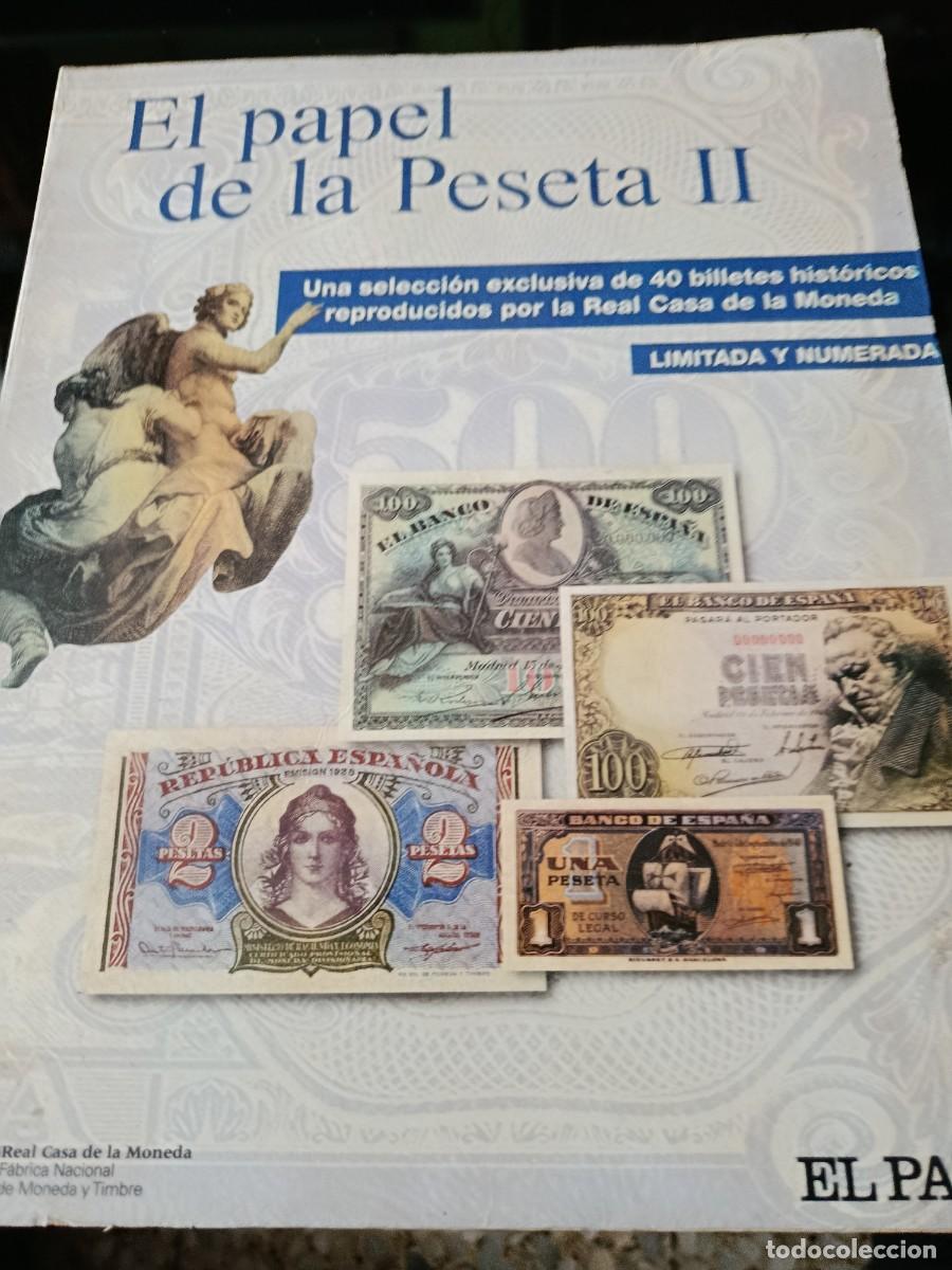 Cat&aacute;logos y libros de monedas: Libro &rdquo;El papel de la peseta II&rdquo; - Foto 1