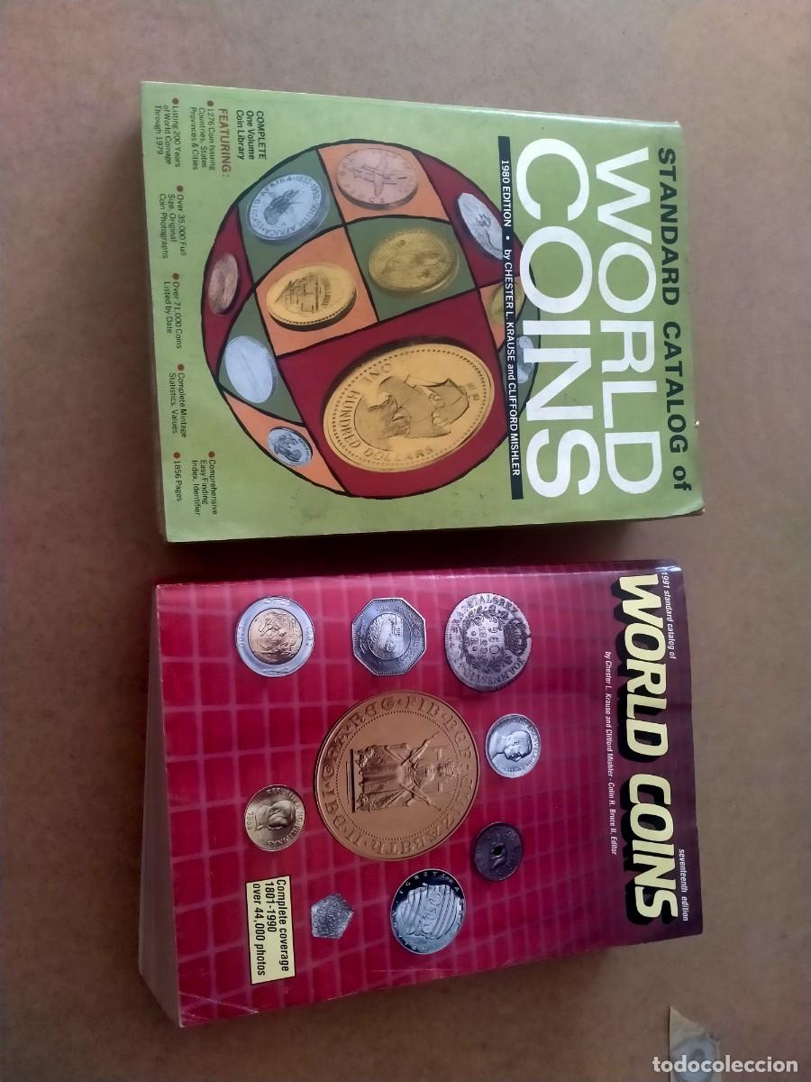 Catalogues et Livres de Monnaies: monedas catalogos world coins 1980 1990