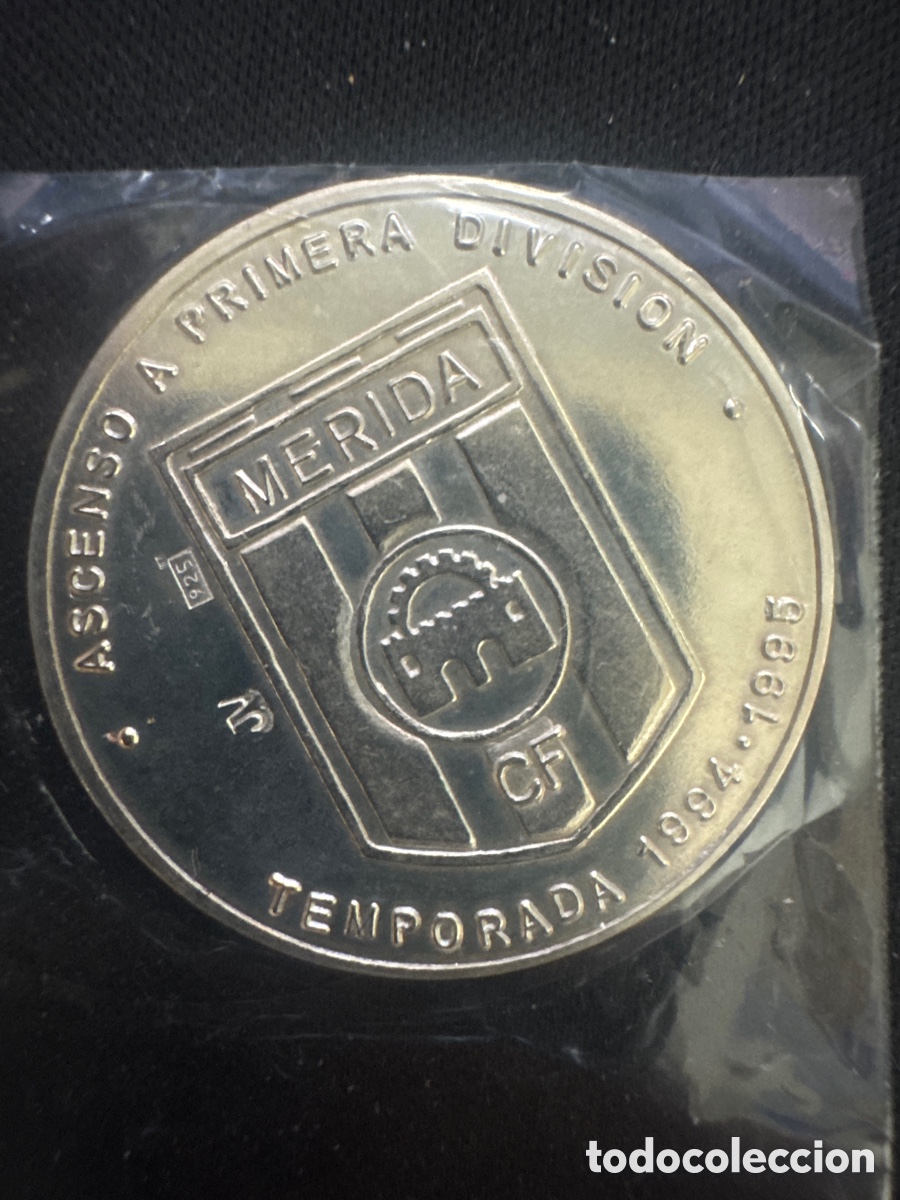 Cat&aacute;logos y Libros de Monedas: Moneda merida ascensi&oacute; a primera division temporada 1994-1995