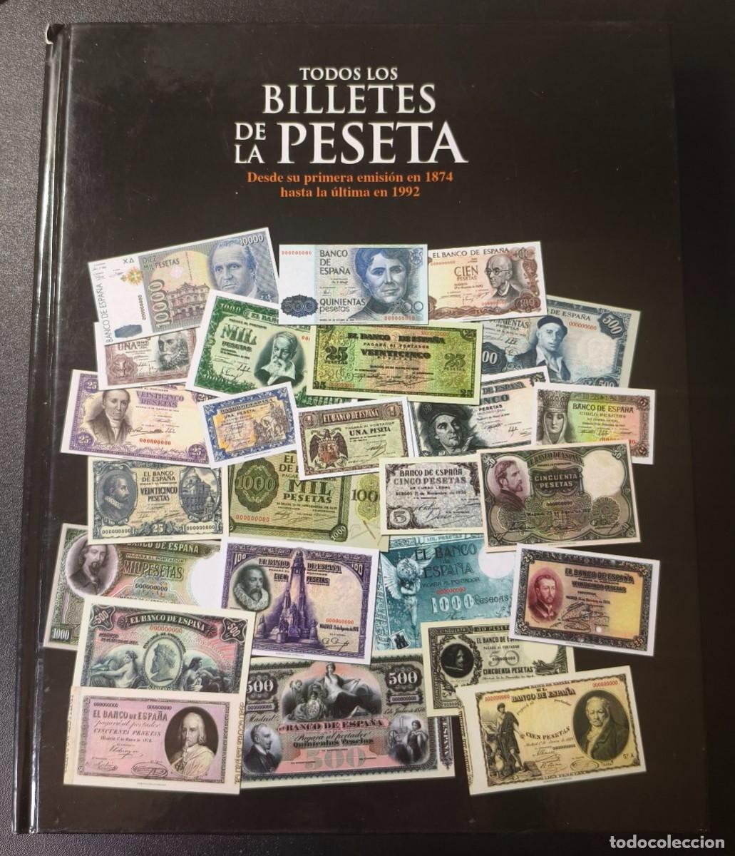 Catalogs and Coin Books: Libro Todos los billetes de la peseta