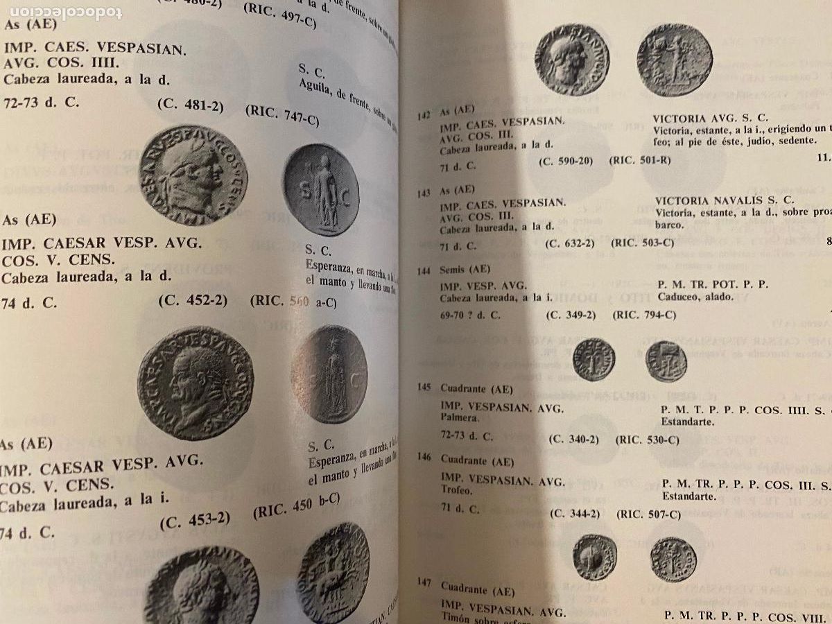 Cat&aacute;logos y libros de monedas: COMPENDIO DE LAS MONEDAS DEL IMPERIO ROMANO-VOLUMEN I Y II - Foto 10