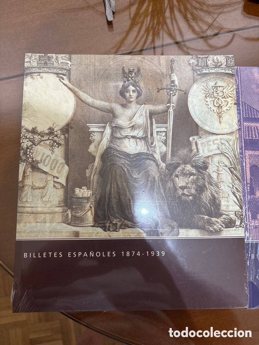 Cat&aacute;logos y libros de monedas: Colecci&oacute;n completa &ldquo;billetes espa&ntilde;oles&rdquo; - Banco de Espa&ntilde;a (2 vol&uacute;menes) Precintados.