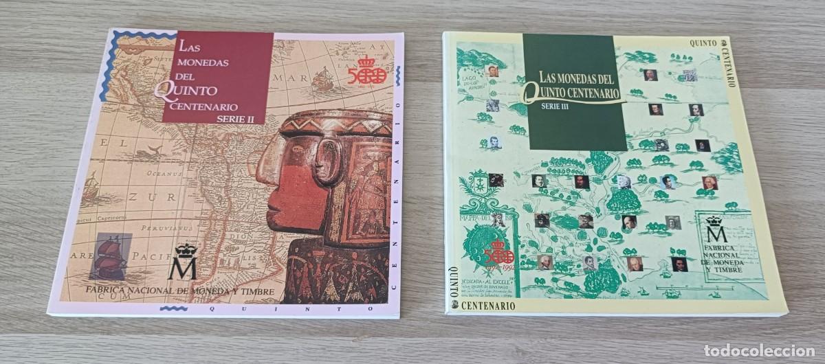 Cat&aacute;logos y libros de monedas: LAS MONEDAS DEL QUINTO CENTENARIO, F&aacute;brica Nacional de Moneda y Timbre, Series II y III, 1992