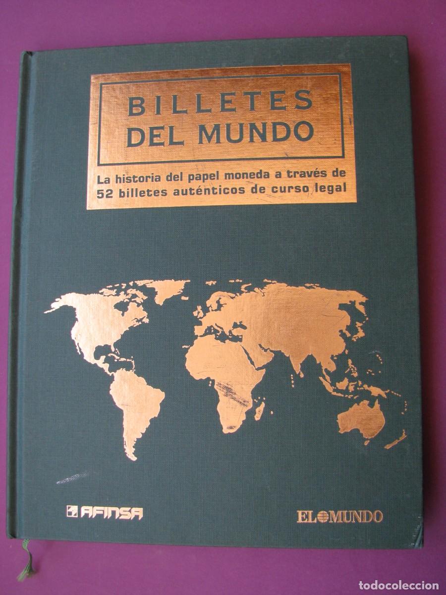Cat&aacute;logos y libros de monedas: COLECCI&Oacute;N BILLETES DEL MUNDO. BILLETES AUT&Eacute;NTICOS DE CURSO LEGAL. AFINSA, 2003. FALTAN 2