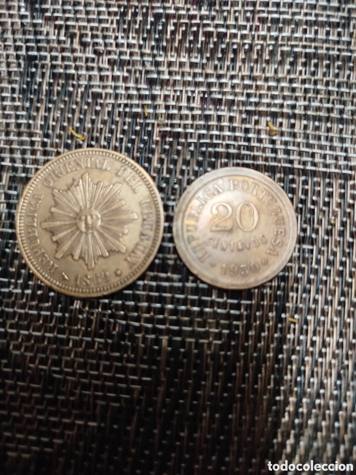 Cat&aacute;logos y libros de monedas: Monedas Uruguay y cabo verde
