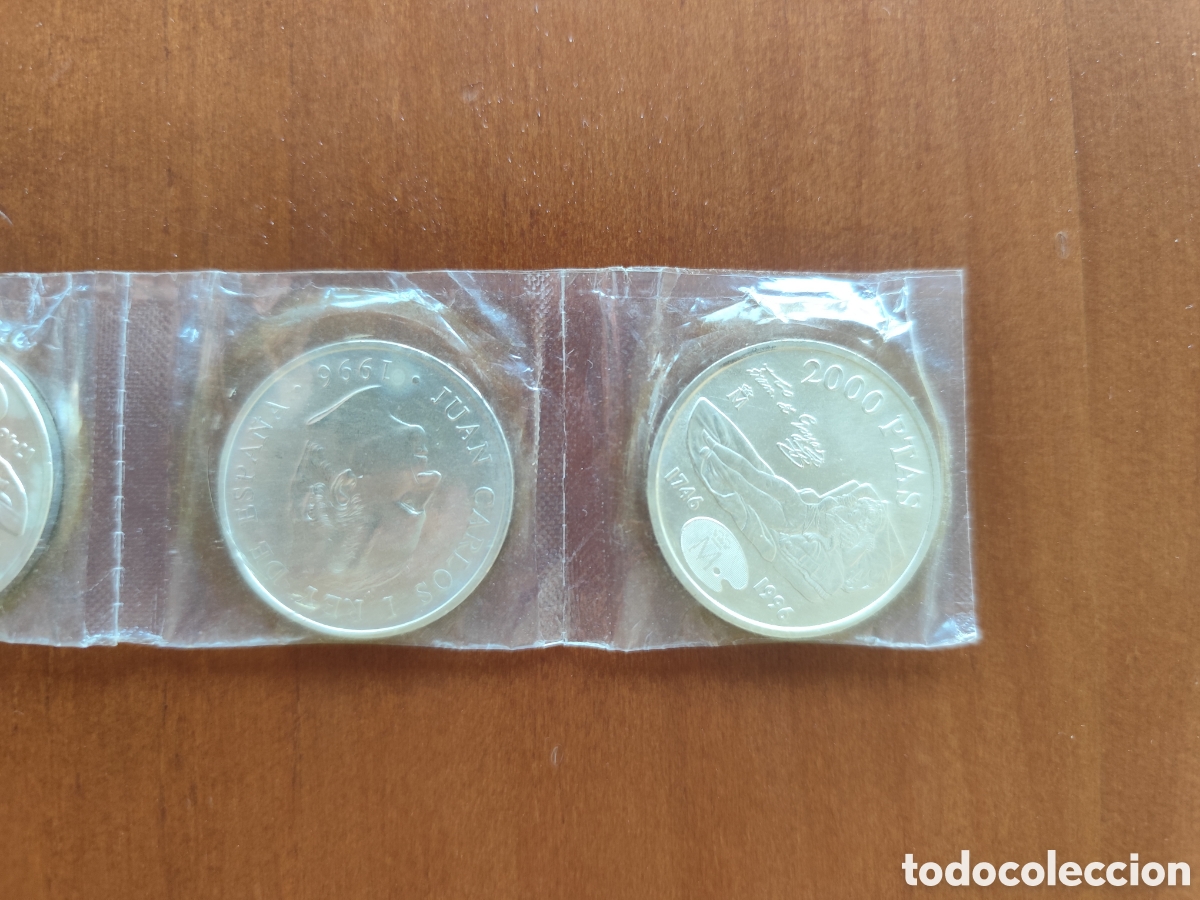 Cat&aacute;logos y libros de monedas: Monedas 2000 pesetas plata 925 - Foto 2