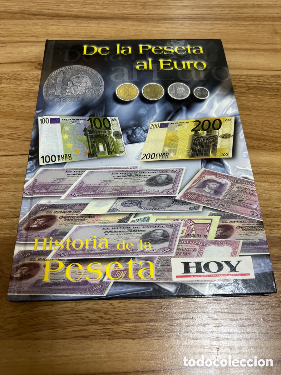 Cataloghi e Libri di Monete: De la peseta al euro colecci&oacute;n completa diario hoy