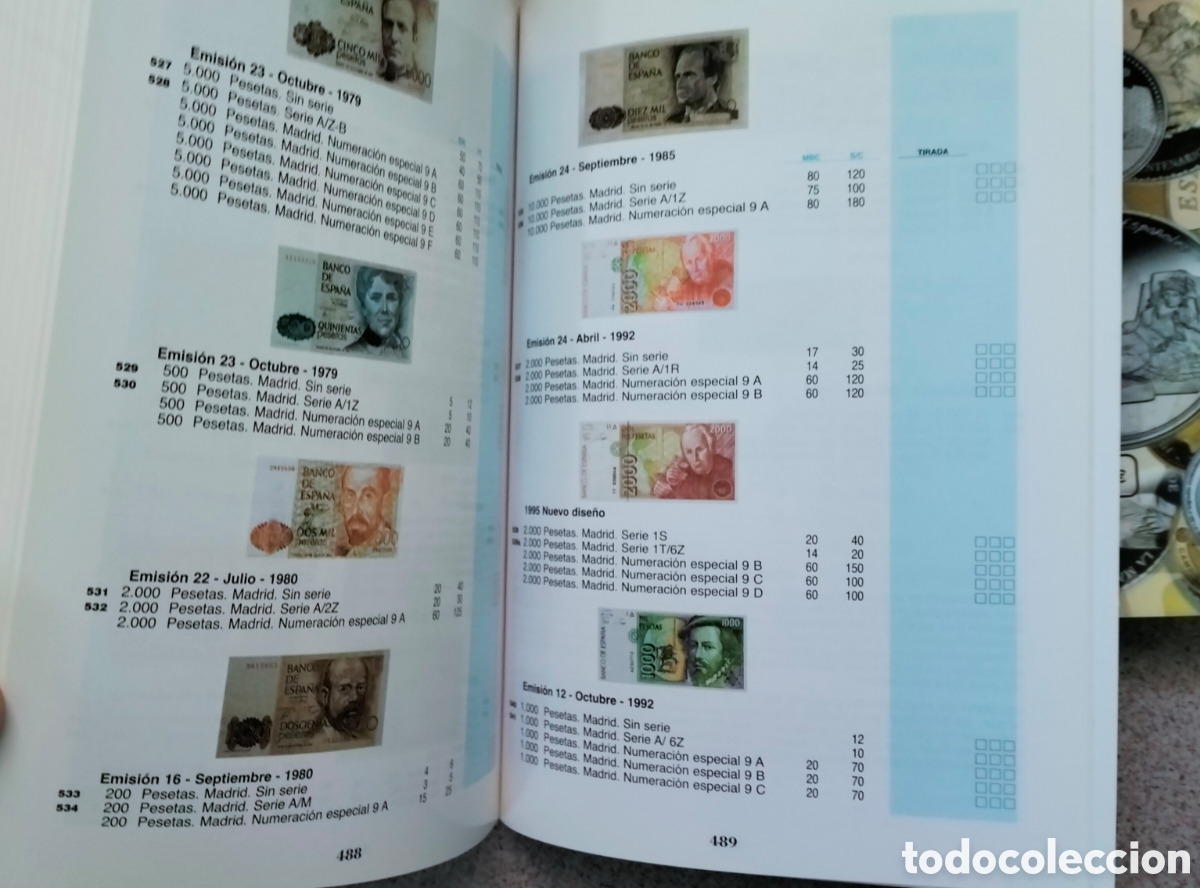 Cat&aacute;logos y libros de monedas: Cat&aacute;logos de monedas y billetes - Foto 7