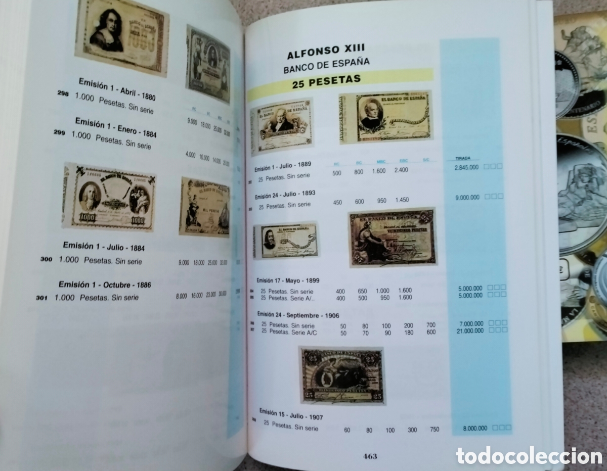 Cat&aacute;logos y libros de monedas: Cat&aacute;logos de monedas y billetes - Foto 8