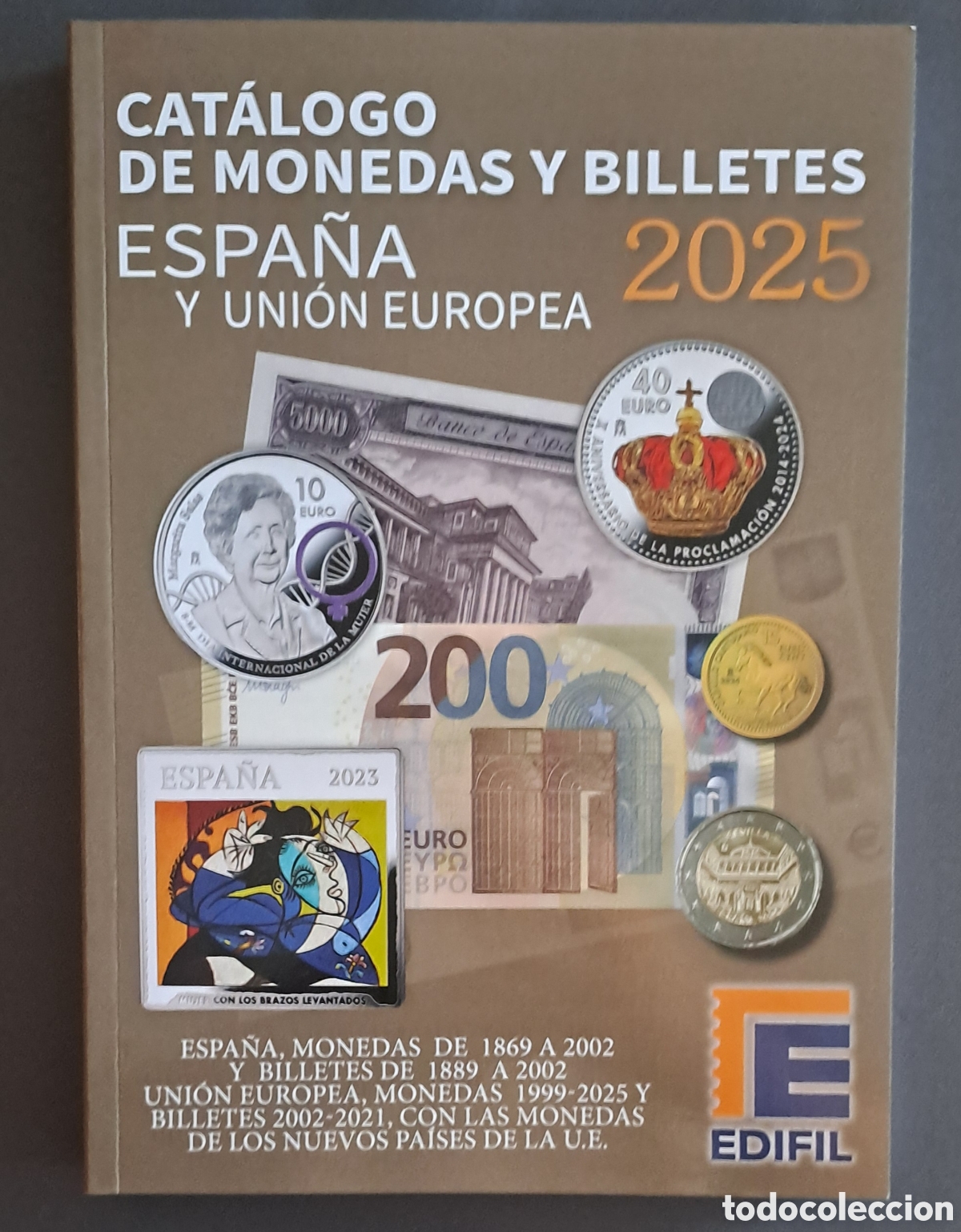Cat&aacute;logos y libros de monedas: Cat&aacute;logo de Monedas y billetes 2025