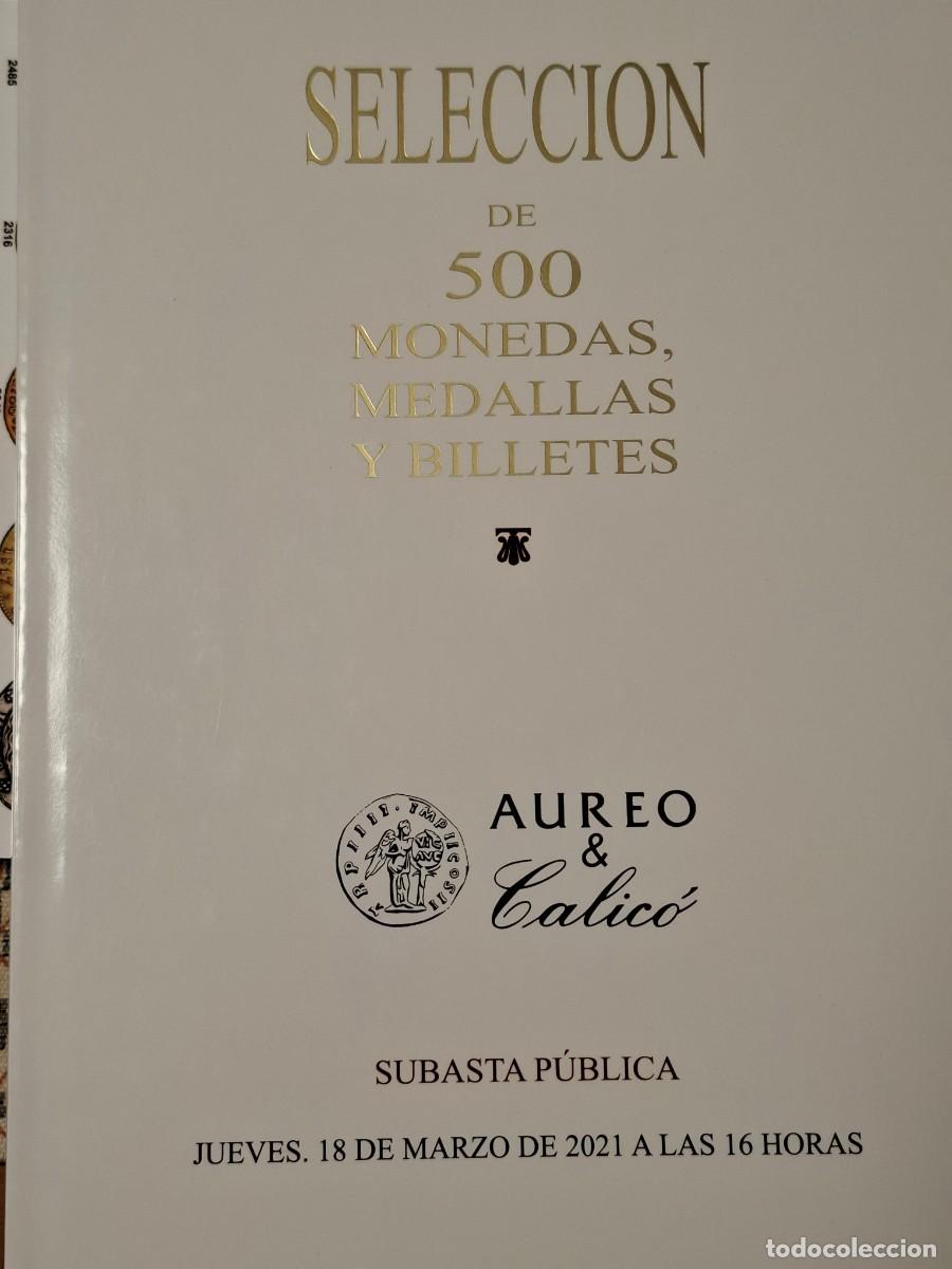 Cat&aacute;logos y libros de monedas: CAT&Aacute;LOGO ESPECIAL DE MONEDAS Y BILLETES CON 500 LOTES SELECIONADOS