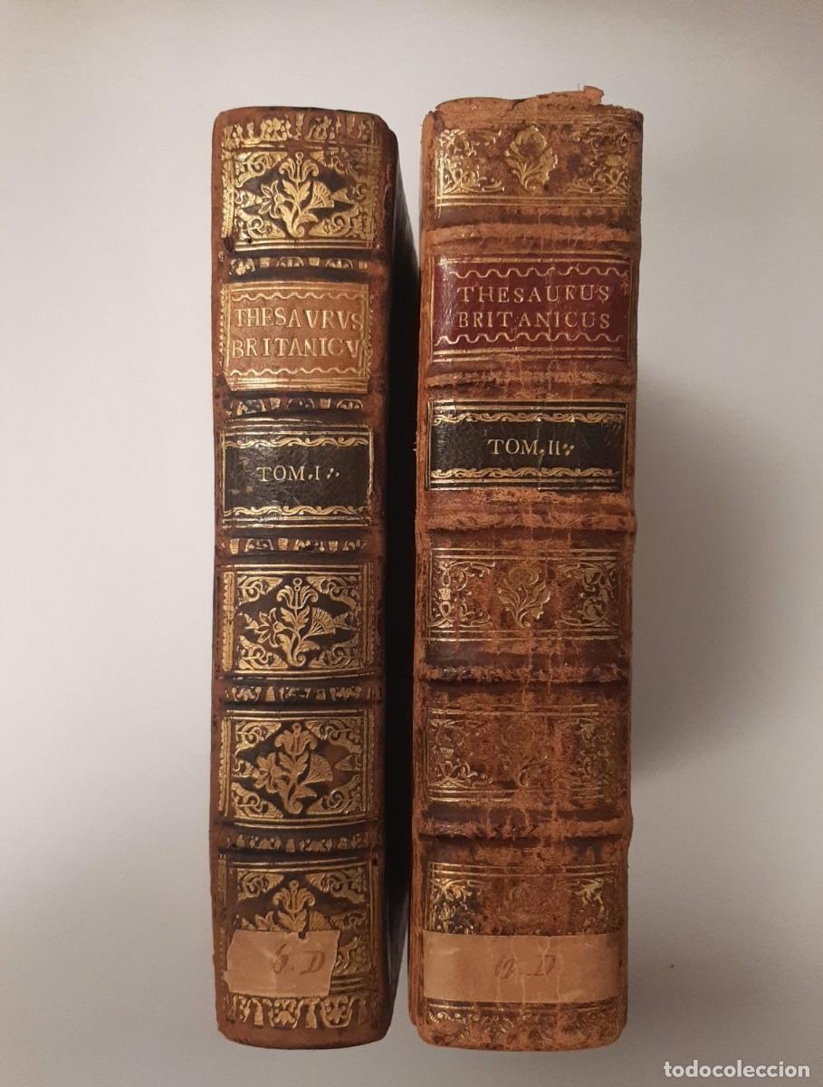Cat&aacute;logos y libros de monedas: THESAURI BRITANNICI&hellip; MUSEUM NUMARIUM, COMPLEXUM NUMOS GRAECOS [...] - NICOLAO FRANCISCO HAYM