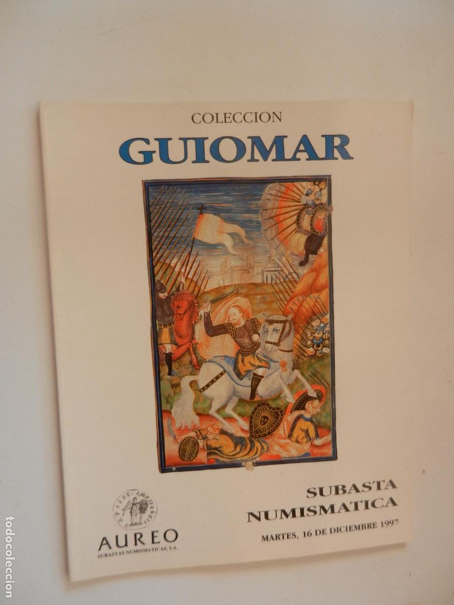 Cataloghi e Libri di Monete: AUREO , COL GUIOMAR . SUBASTA NUMISM&Aacute;TICA DICIEMBRE 1997