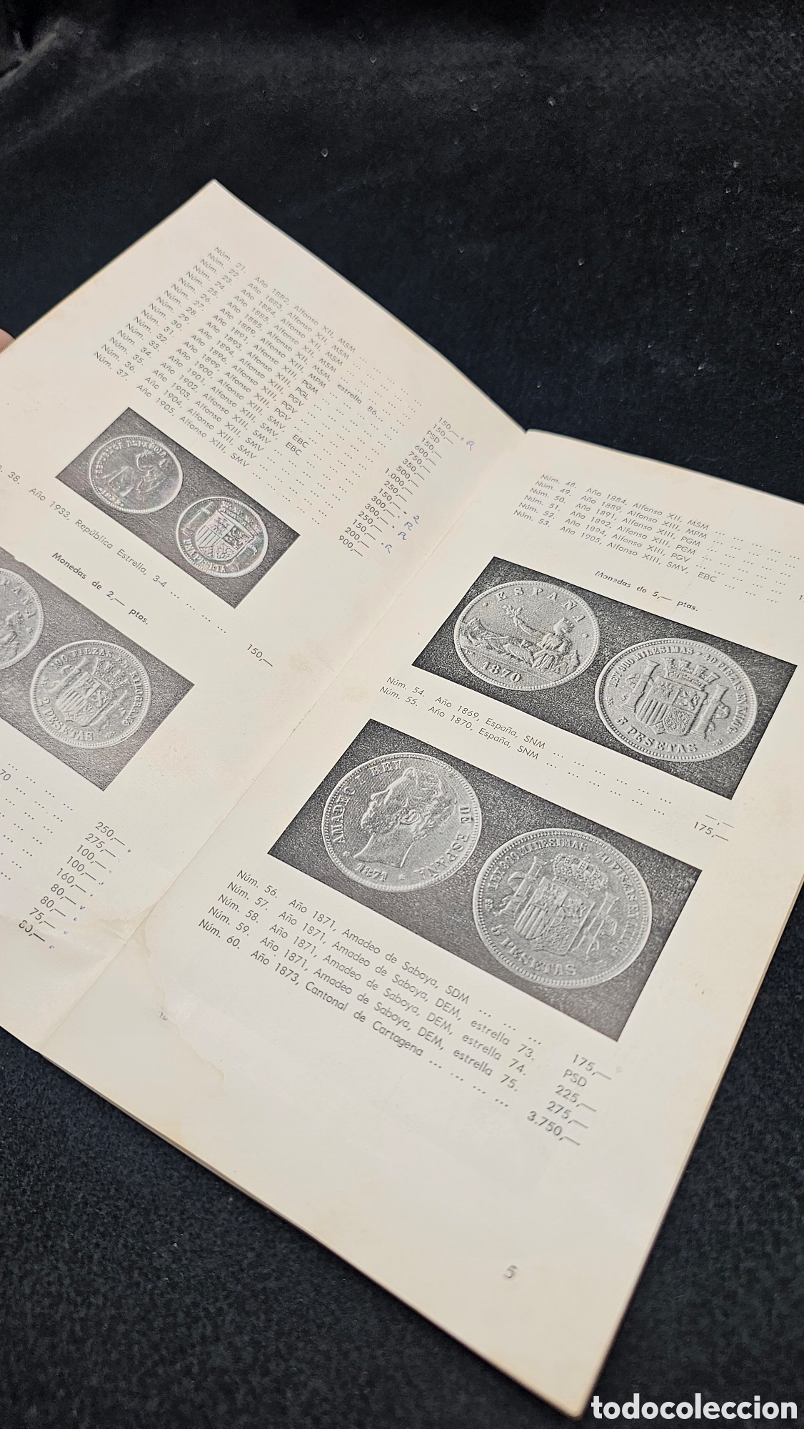 Cat&aacute;logos y libros de monedas: Cat&aacute;logo de monedas variadas 1969 - Foto 5