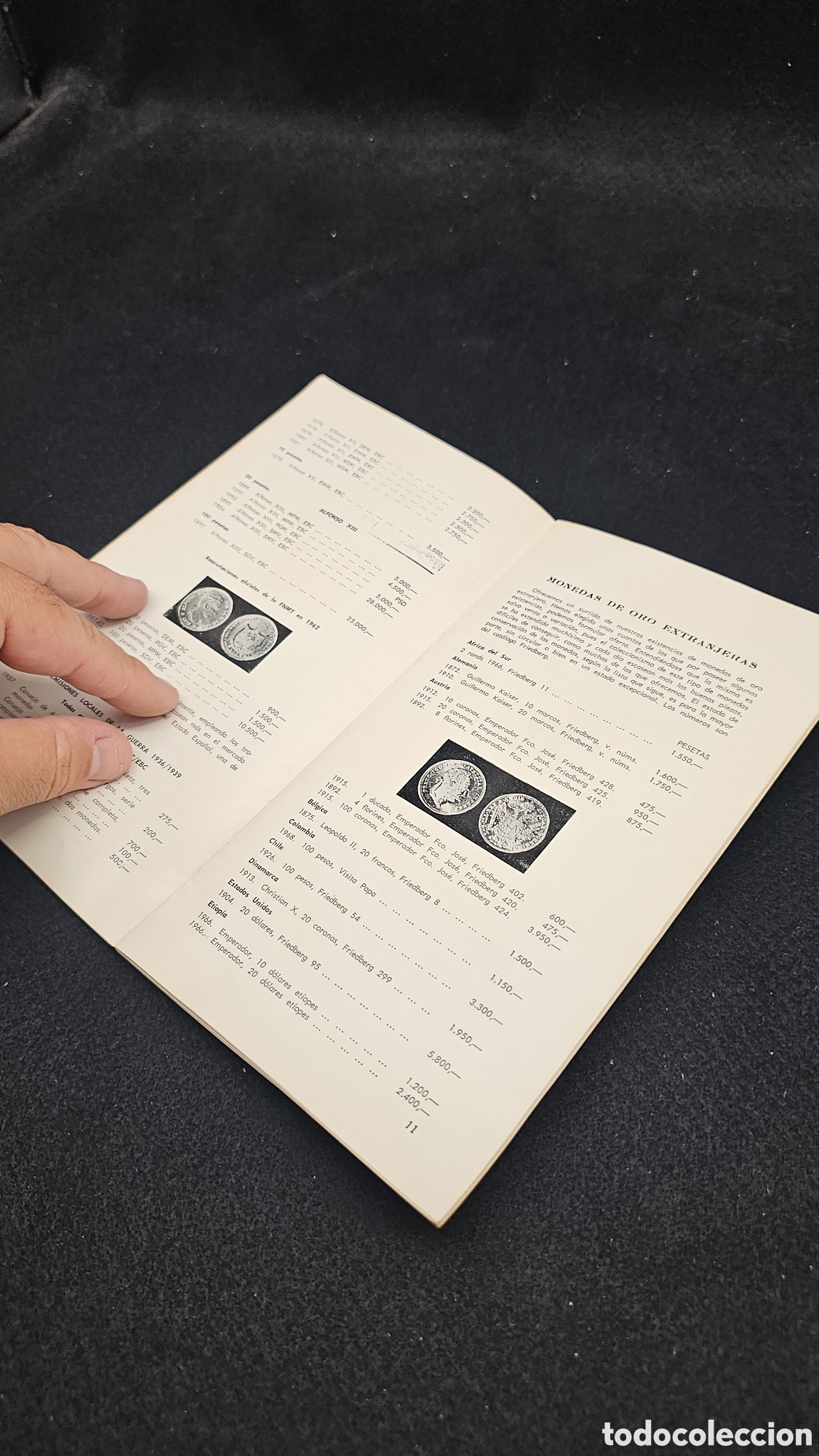 Cat&aacute;logos y libros de monedas: Cat&aacute;logo de monedas variadas 1969 - Foto 8