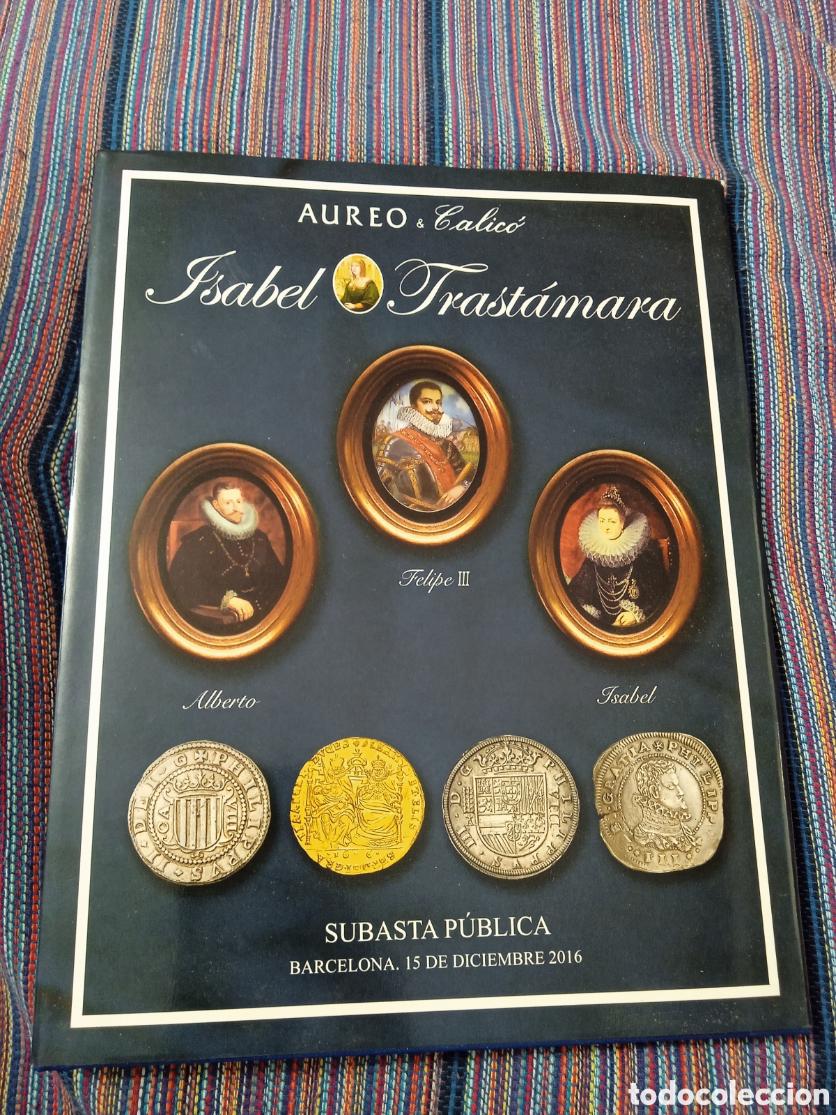Catalogues et Livres de Monnaies: &Aacute;UREO Isabel de Trastamara Felipe III Alberto Isabel
