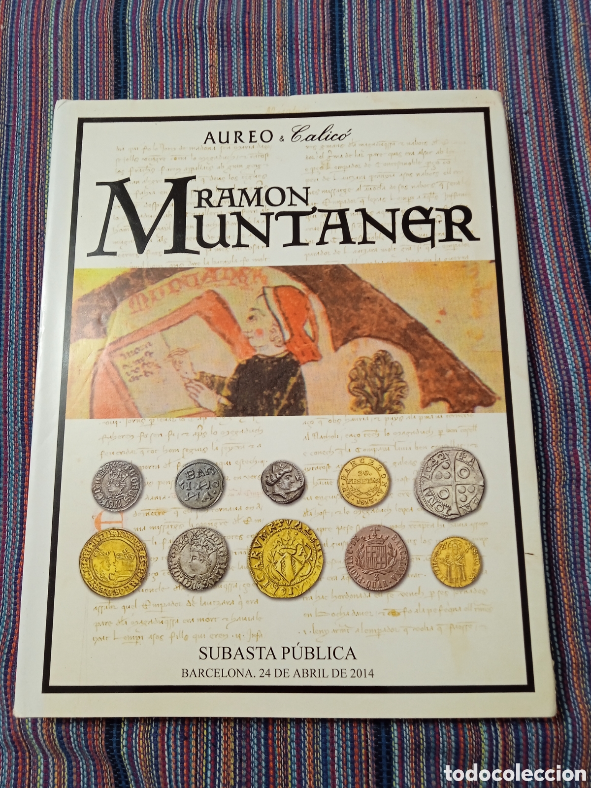 Cat&aacute;logos e Livros de Moedas: LEER DESCRIPCI&Oacute;N &Aacute;UREO COLECCI&Oacute;N RAM&Oacute;N MUNTANER