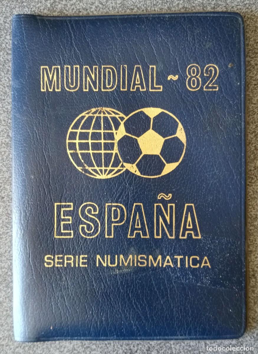 Cat&aacute;logos y libros de monedas: Funda Espa&ntilde;a Mundial 82 Numismatica