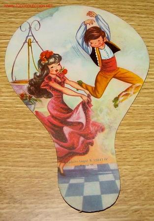 Catalogues publicitaires: ANTIGUO PAY-PAY CON PUBLICIDAD A&Ntilde;OS 50 DIBUJOS DE SABATES - MIDE 19,5 X 12,5 CMS.