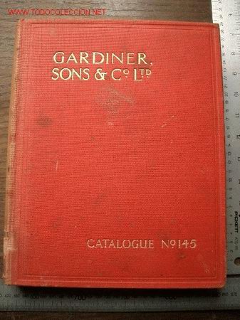 Cat&aacute;logos publicitarios: cat&aacute;logo comercial de Gardiner, Sons & Co. Ltd