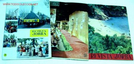Werbekataloge: LOTE DE 3 ANTIGUAS REVISTAS A&Ntilde;O    1962 ALMACENES JORBA BARCELONA - ESTAN LOS NUMEROS 71 - 72 Y 73 -